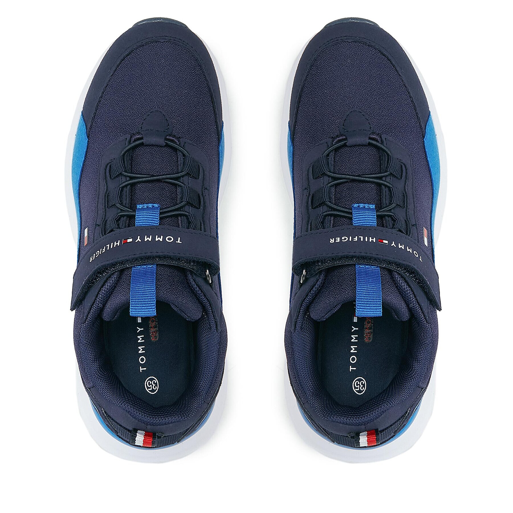 Tommy Hilfiger Сникърси T3X9-33139-0768 S Син - Pepit.bg
