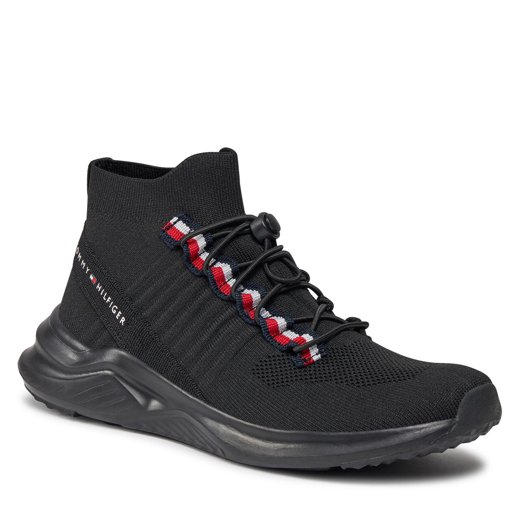 Tommy Hilfiger Сникърси T3X9-33141-0702 Черен - Pepit.bg