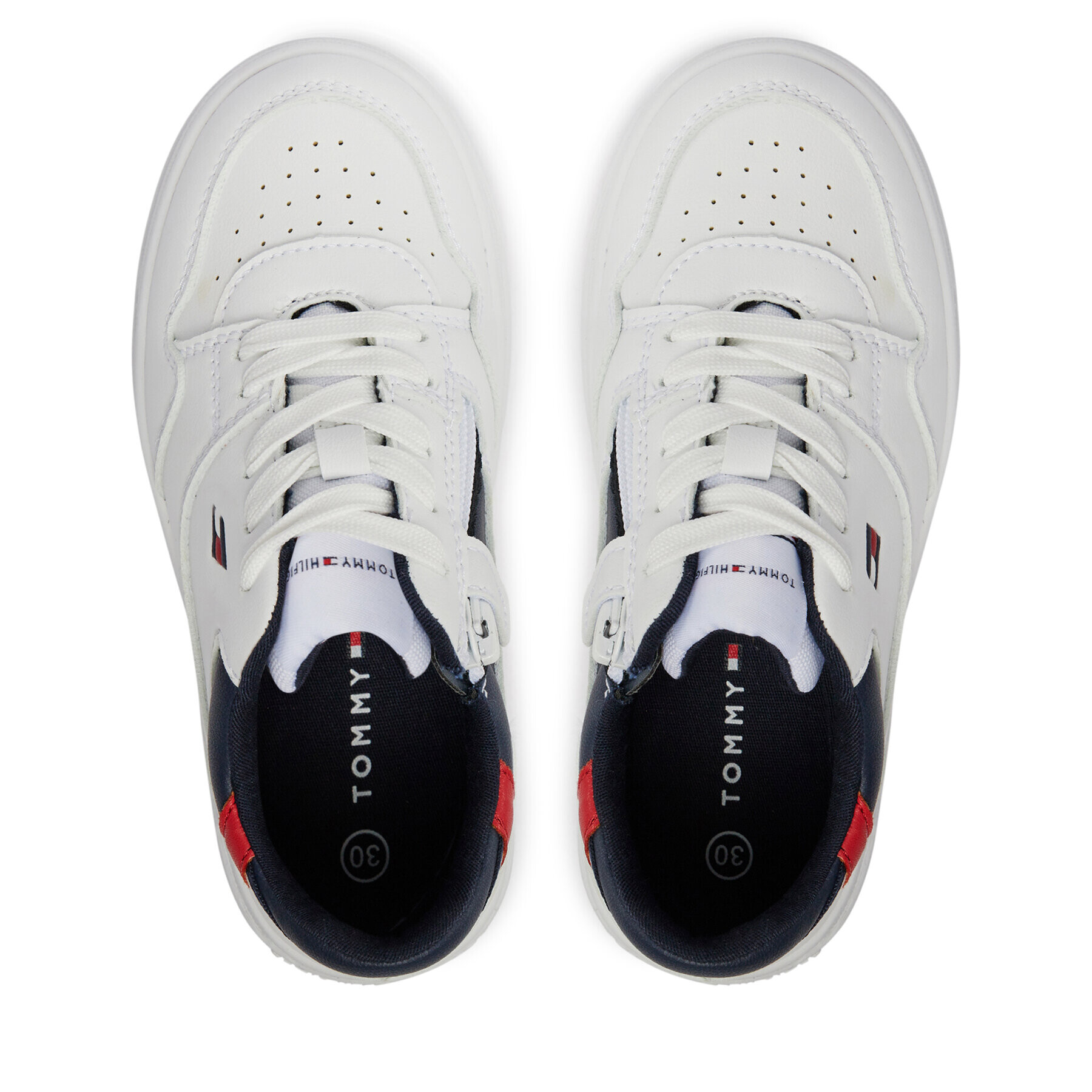 Tommy Hilfiger Сникърси T3X9-33367-1355 M Бял - Pepit.bg
