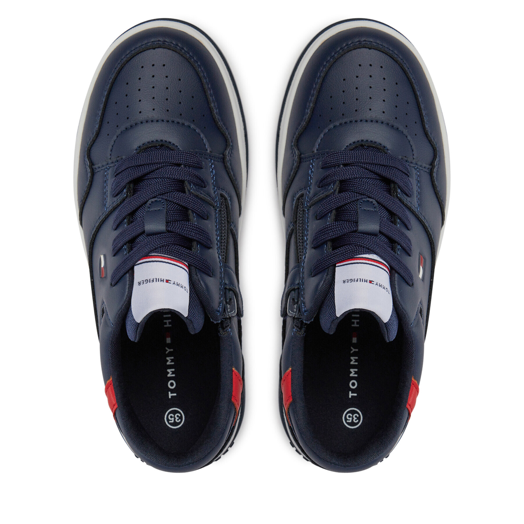 Tommy Hilfiger Сникърси T3X9-33367-1355 S Син - Pepit.bg