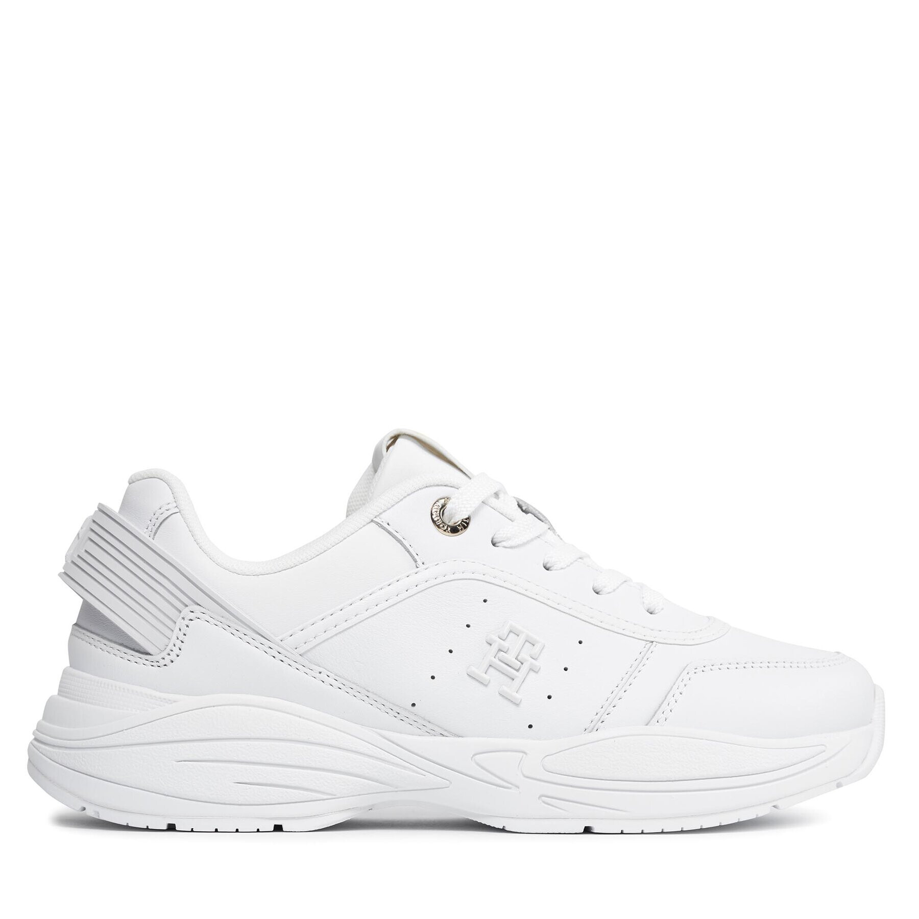 Tommy Hilfiger Сникърси Tech Heel Runner FW0FW07701 Бял - Pepit.bg