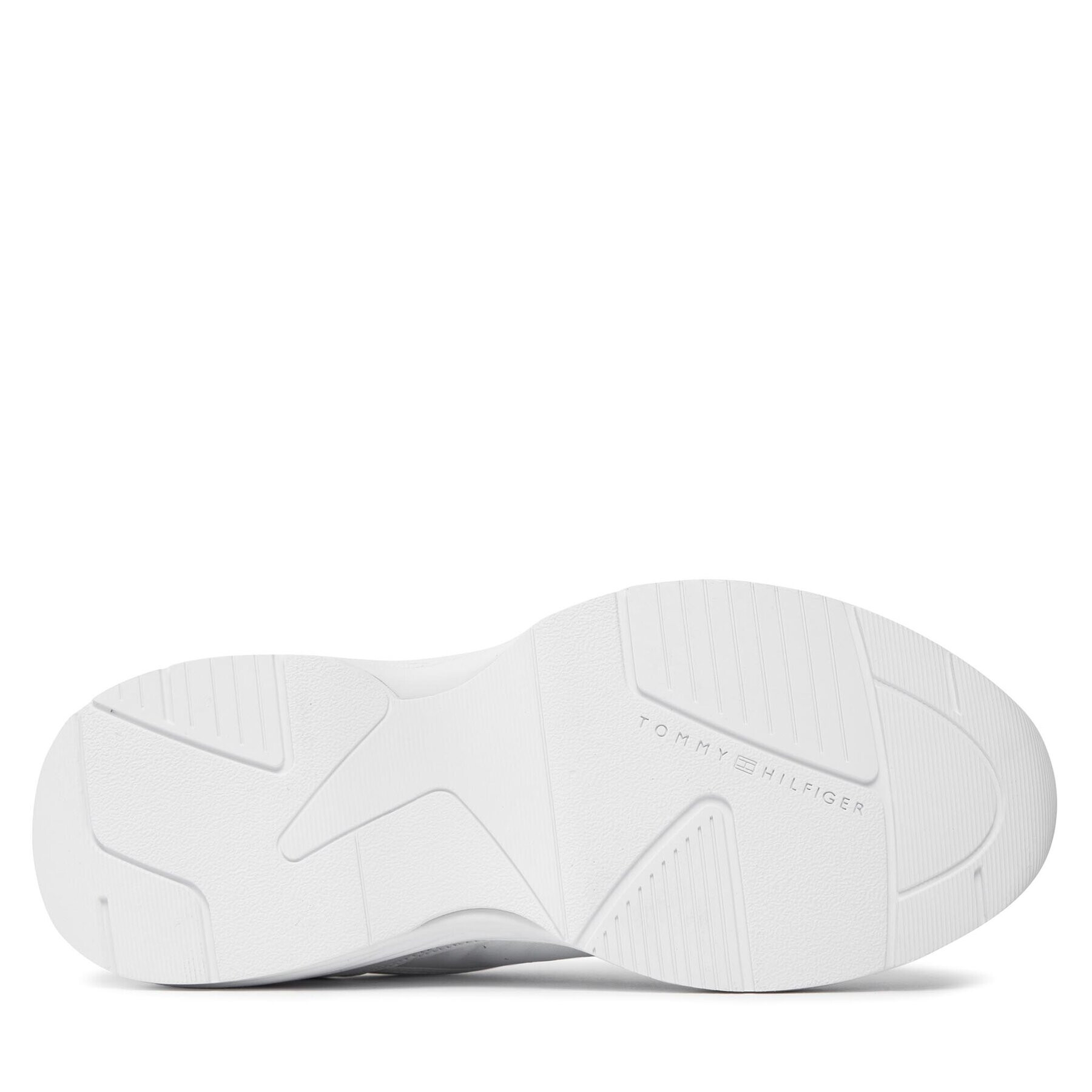 Tommy Hilfiger Сникърси Tech Heel Runner FW0FW07701 Бял - Pepit.bg