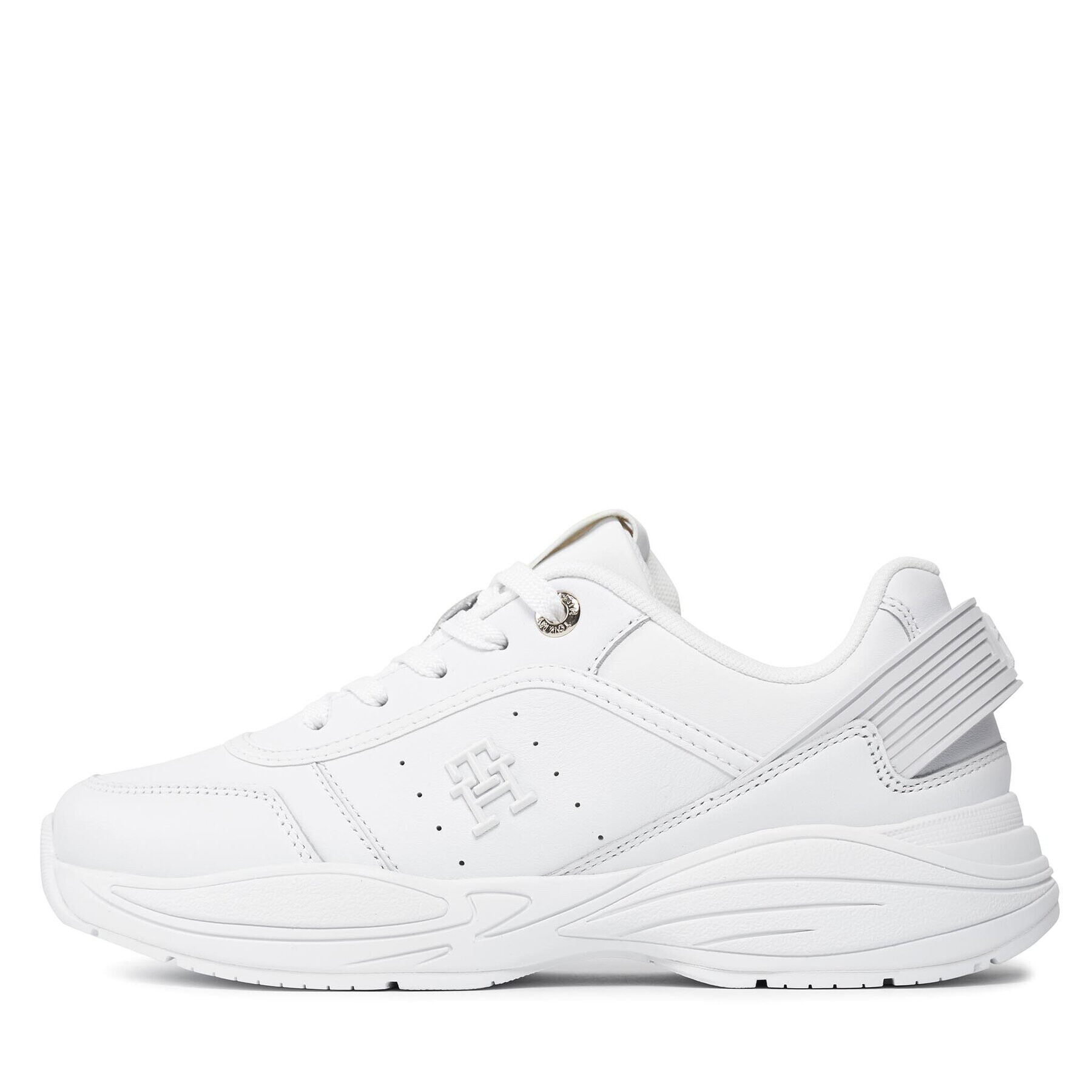 Tommy Hilfiger Сникърси Tech Heel Runner FW0FW07701 Бял - Pepit.bg