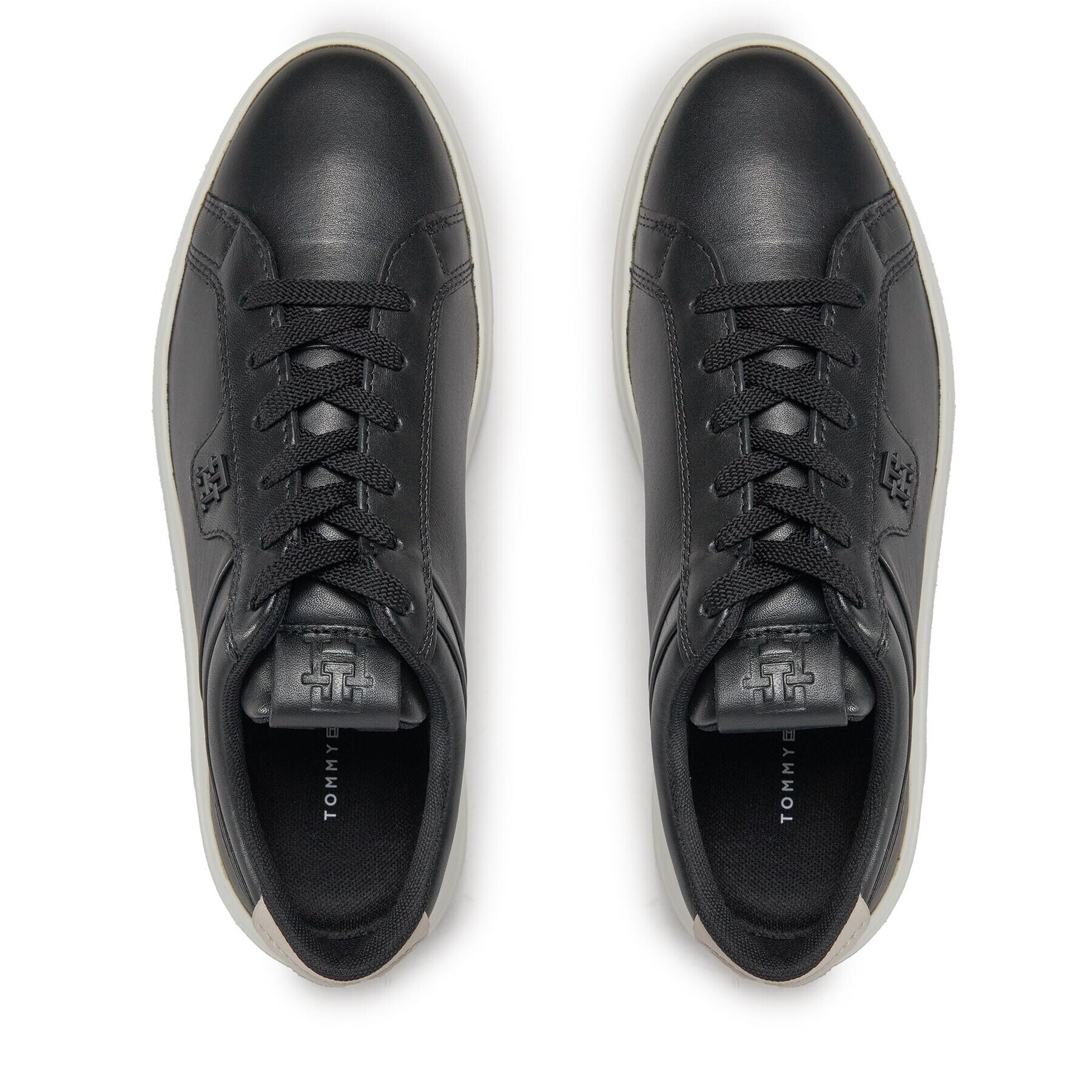 Tommy Hilfiger Сникърси Th Central Cc And Coin Черен - Pepit.bg