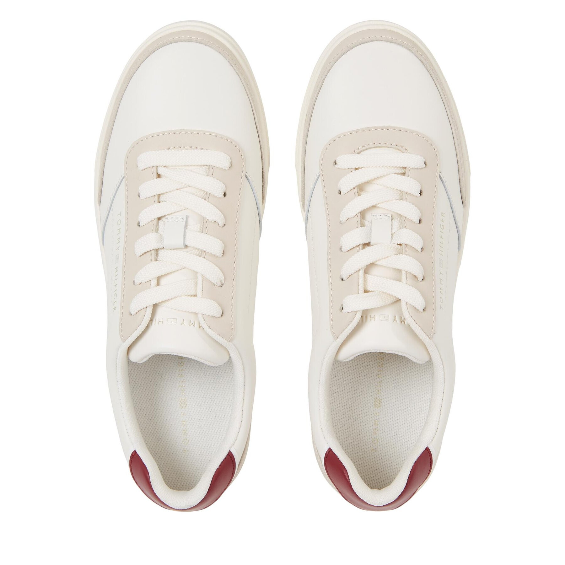 Tommy Hilfiger Сникърси Th Elevated Classic Sneaker FW0FW07567 Бял - Pepit.bg