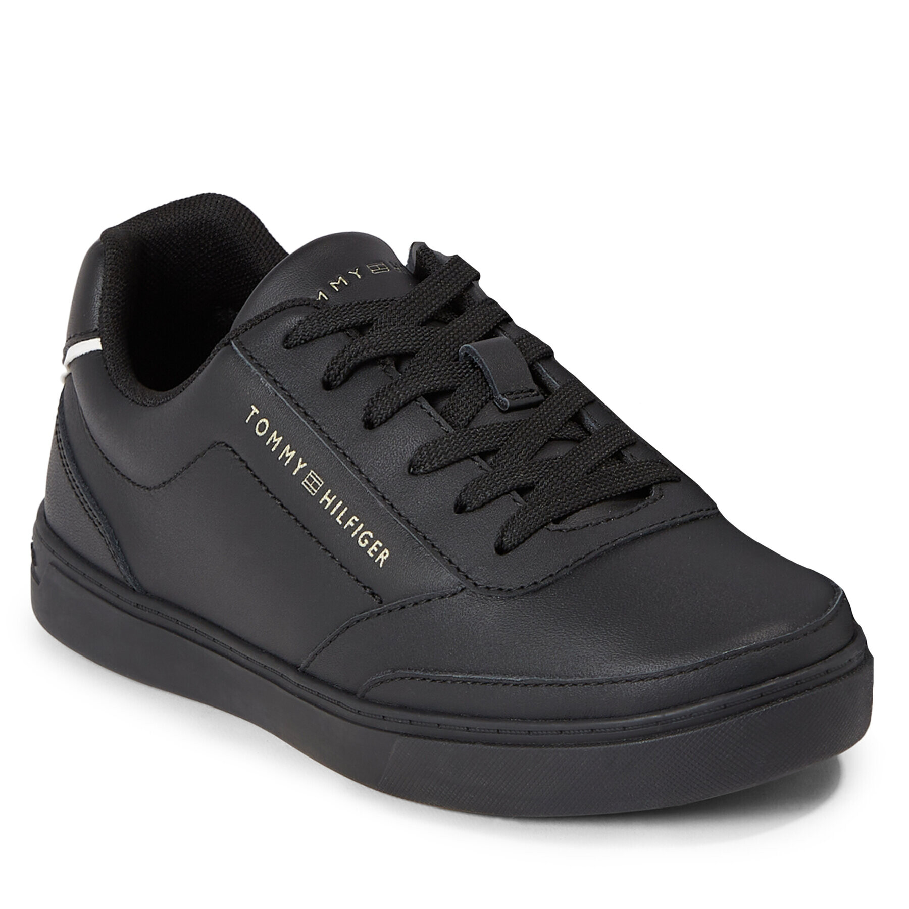 Tommy Hilfiger Сникърси Th Elevated Classic Sneaker FW0FW07567 Черен - Pepit.bg