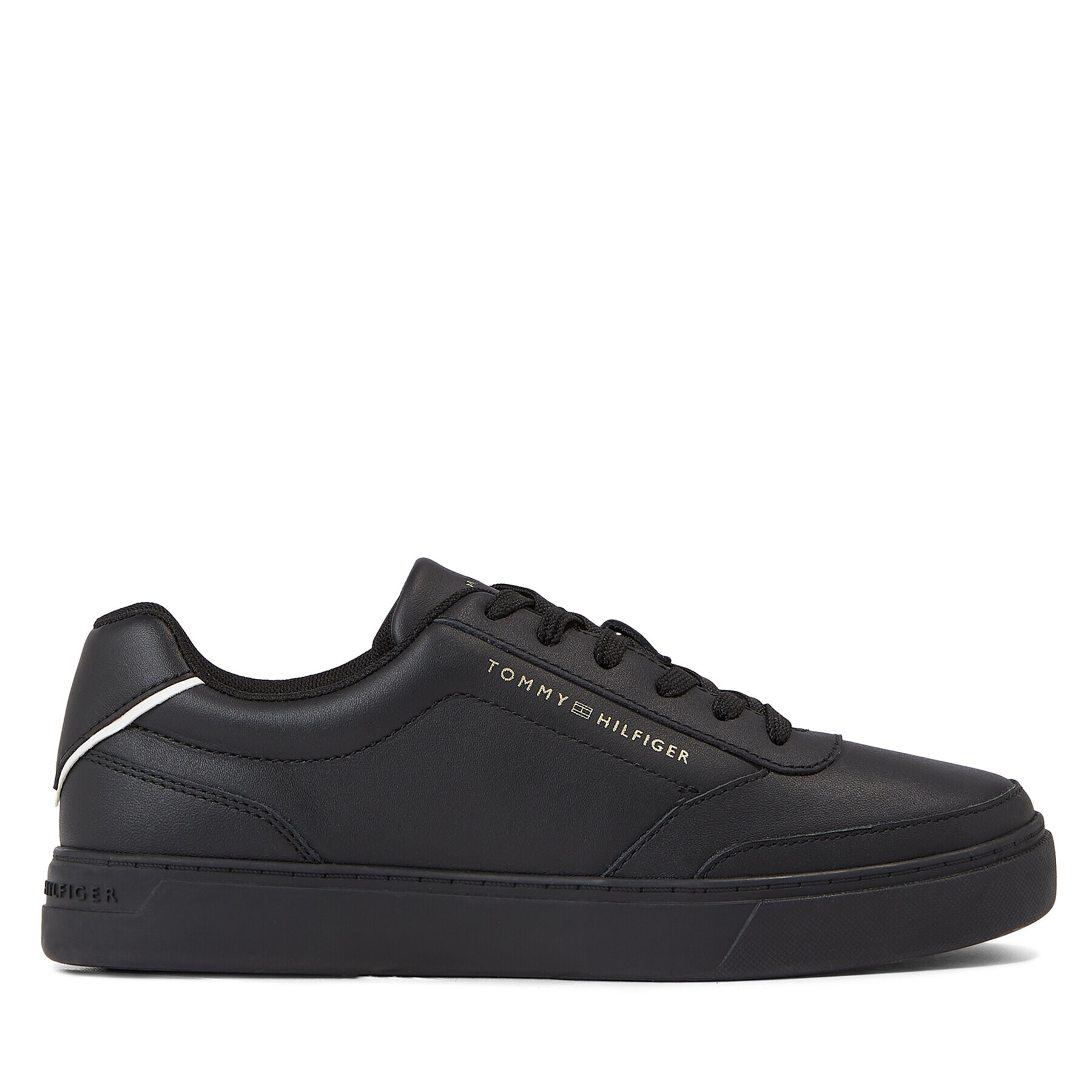 Tommy Hilfiger Сникърси Th Elevated Classic Sneaker FW0FW07567 Черен - Pepit.bg