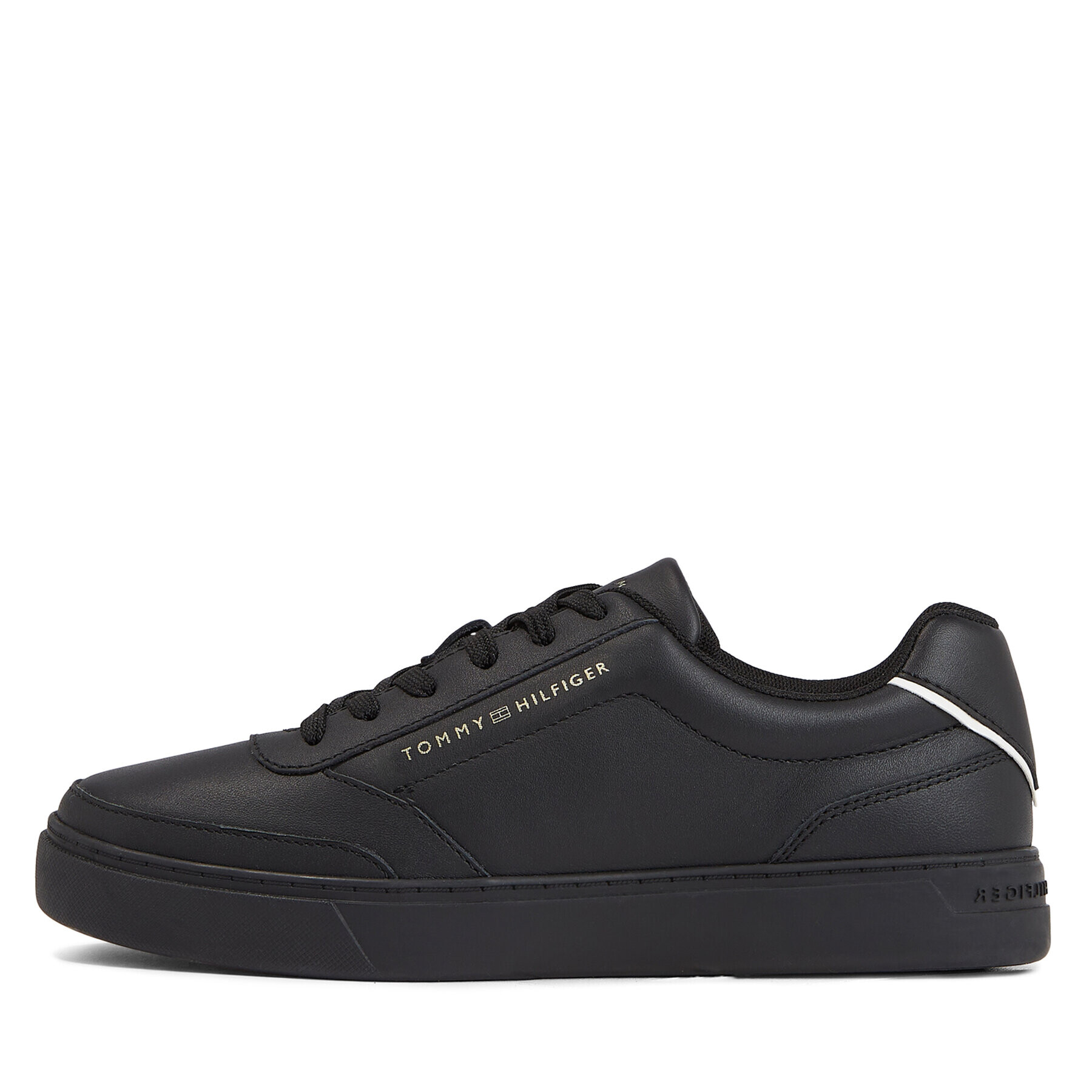 Tommy Hilfiger Сникърси Th Elevated Classic Sneaker FW0FW07567 Черен - Pepit.bg