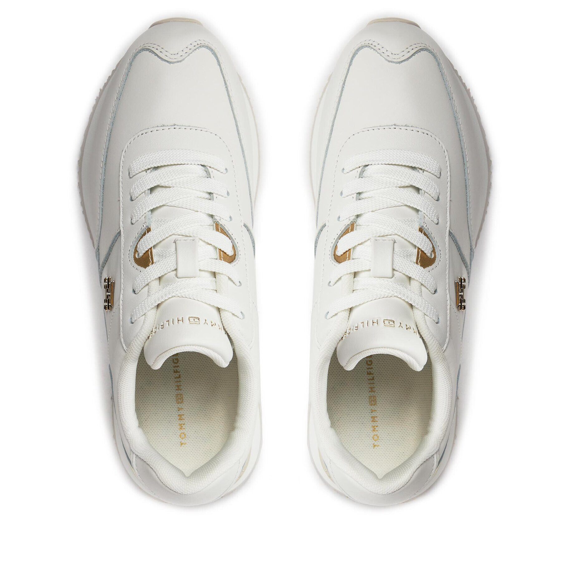 Tommy Hilfiger Сникърси Th Elevated Feminine Runner Hw FW0FW07830 Бял - Pepit.bg