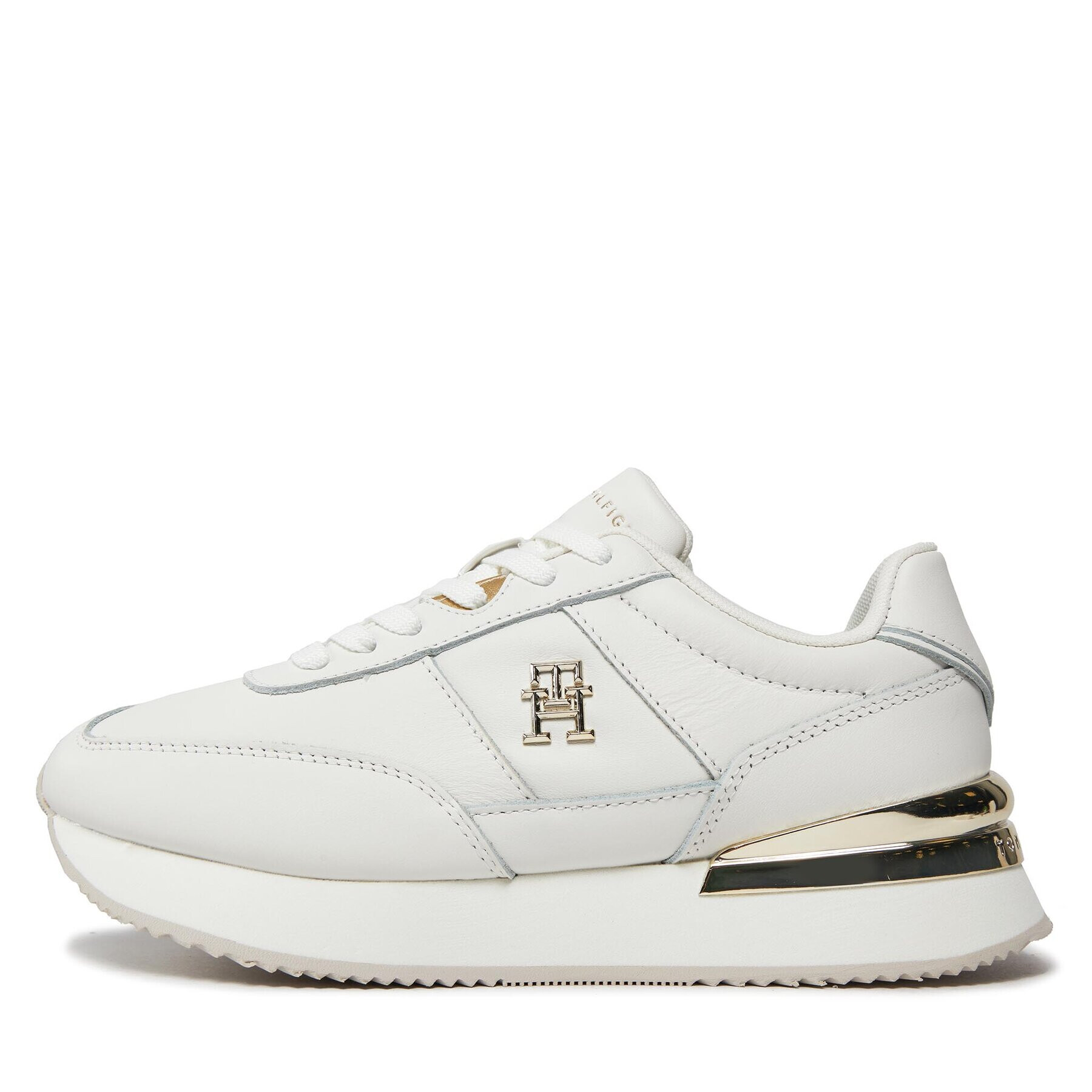 Tommy Hilfiger Сникърси Th Elevated Feminine Runner Hw FW0FW07830 Бял - Pepit.bg