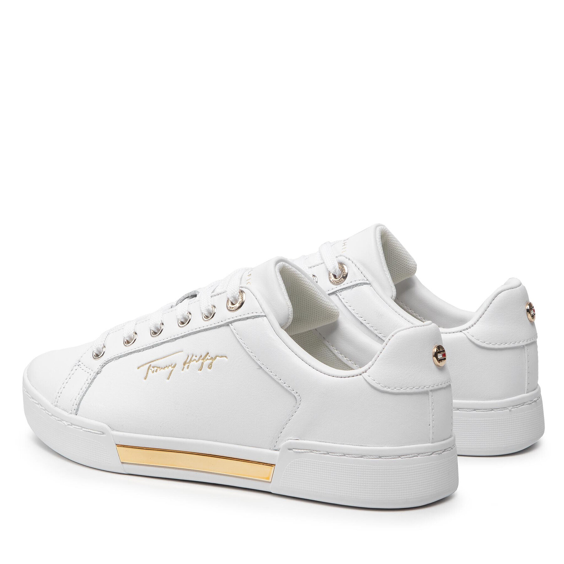 Tommy Hilfiger Сникърси Th Elevated Sneaker FW0FW06454 Бял - Pepit.bg