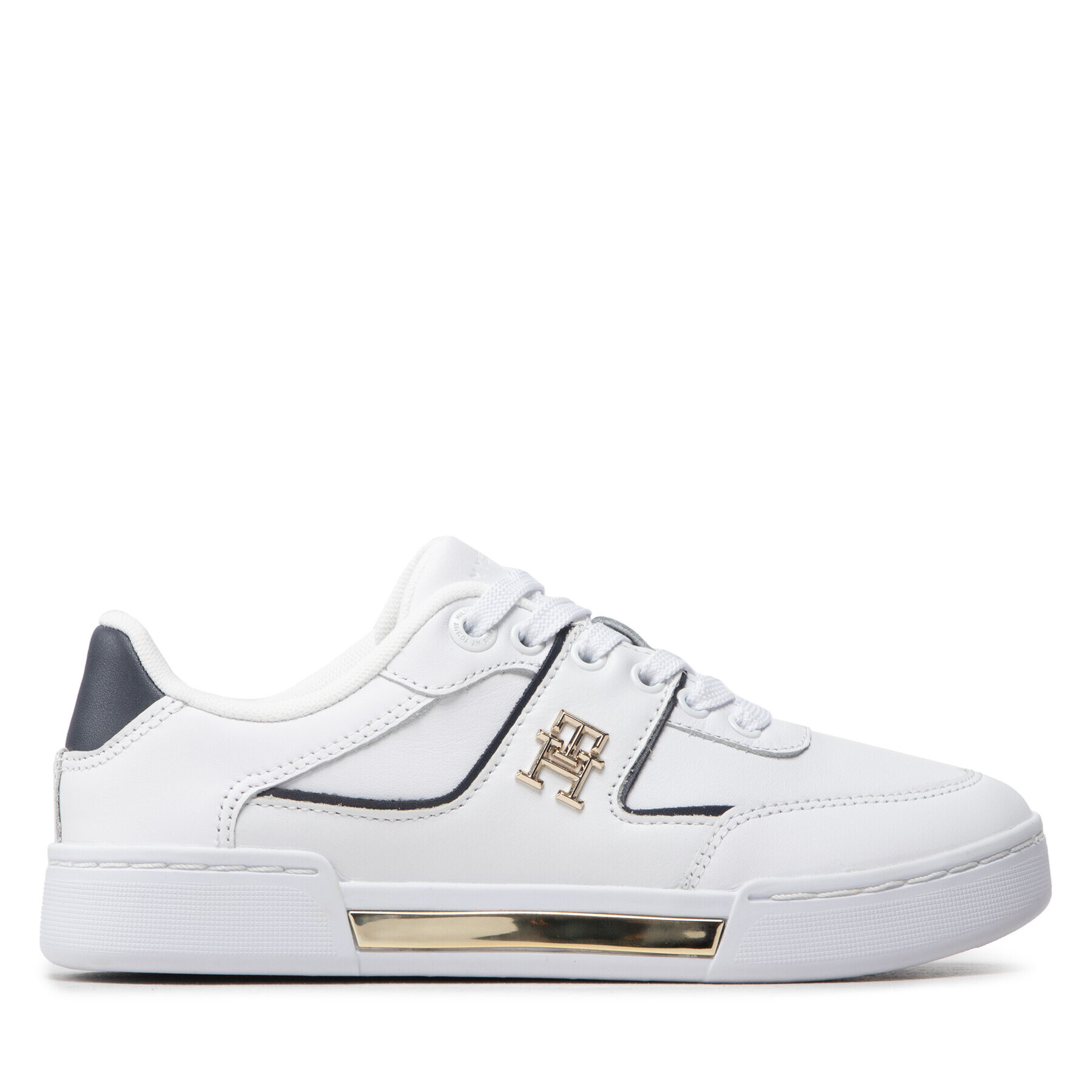 Tommy Hilfiger Сникърси Th Prep Court Sneaker FW0FW06859 Бял - Pepit.bg