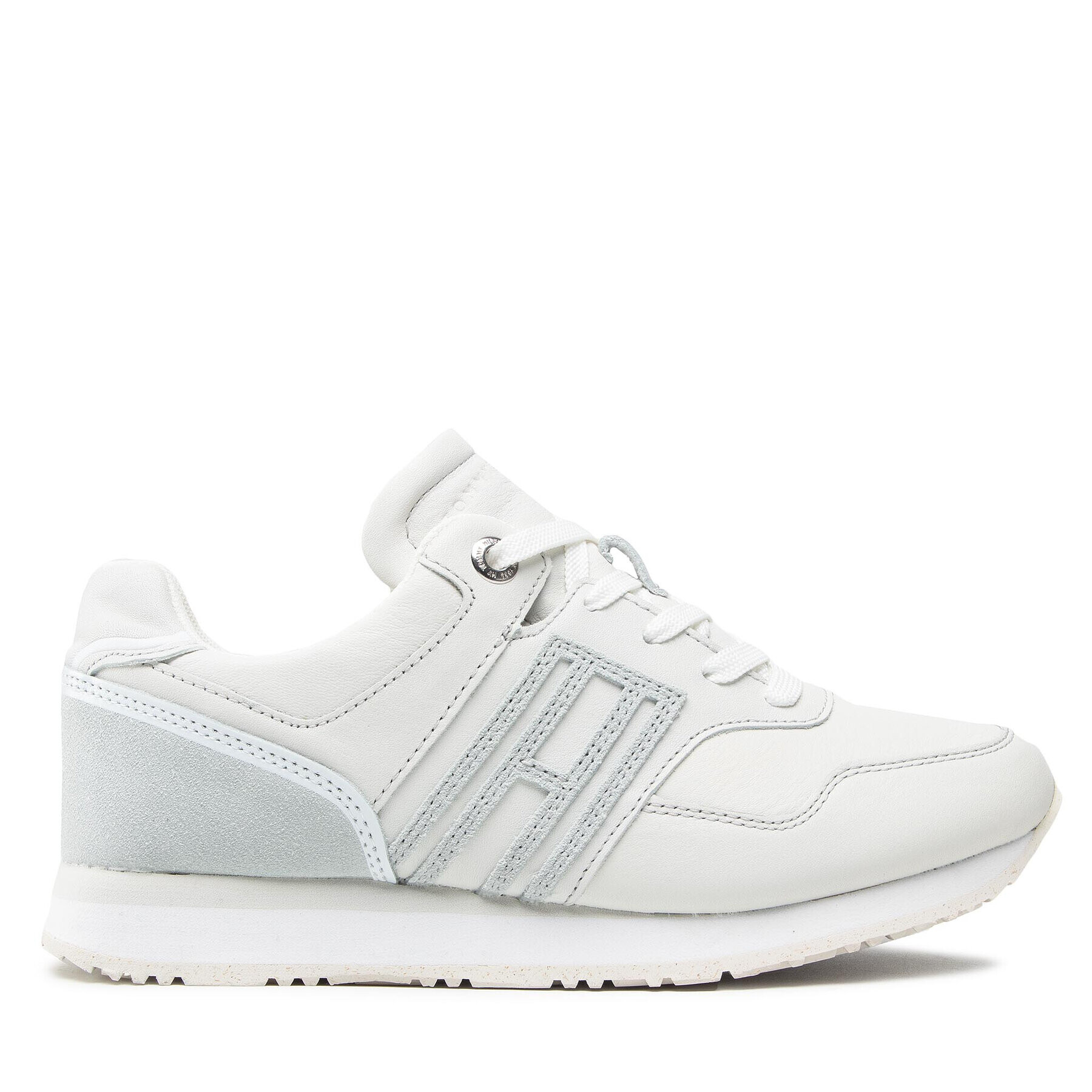 Tommy Hilfiger Сникърси Th W Undyed Runner FW0FW06488 Сив - Pepit.bg