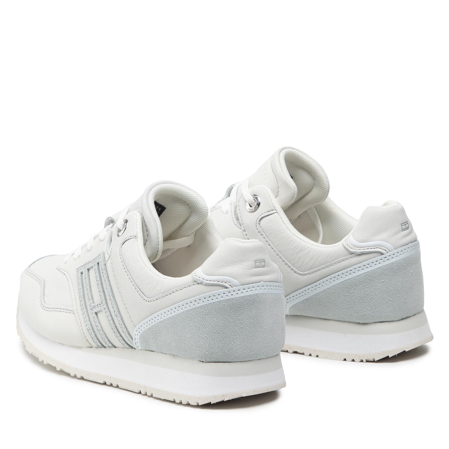 Tommy Hilfiger Сникърси Th W Undyed Runner FW0FW06488 Сив - Pepit.bg