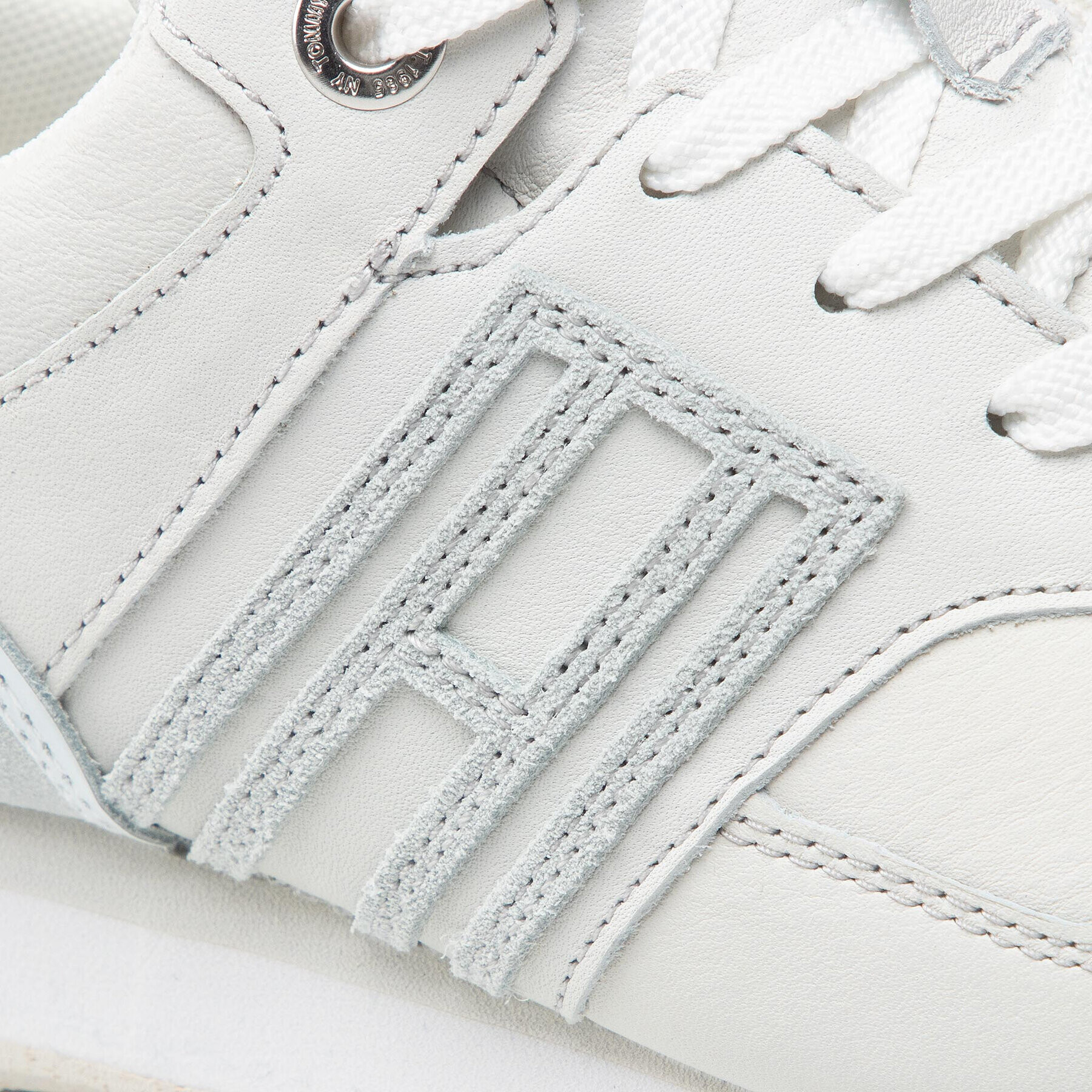 Tommy Hilfiger Сникърси Th W Undyed Runner FW0FW06488 Сив - Pepit.bg