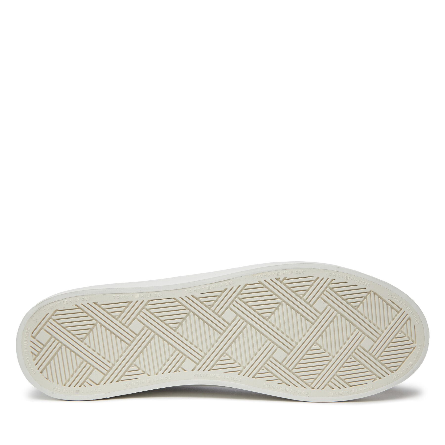 Tommy Hilfiger Сникърси Thick Vulc Low Premium Lth FM0FM04881 Бял - Pepit.bg