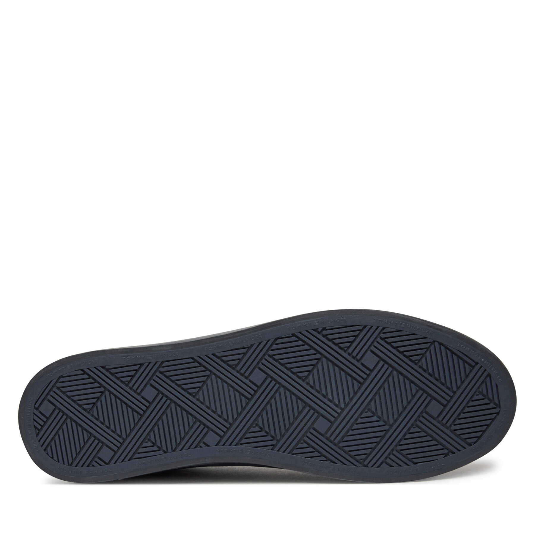 Tommy Hilfiger Сникърси Thick Vulc Low Premium Lth FM0FM04881 Син - Pepit.bg