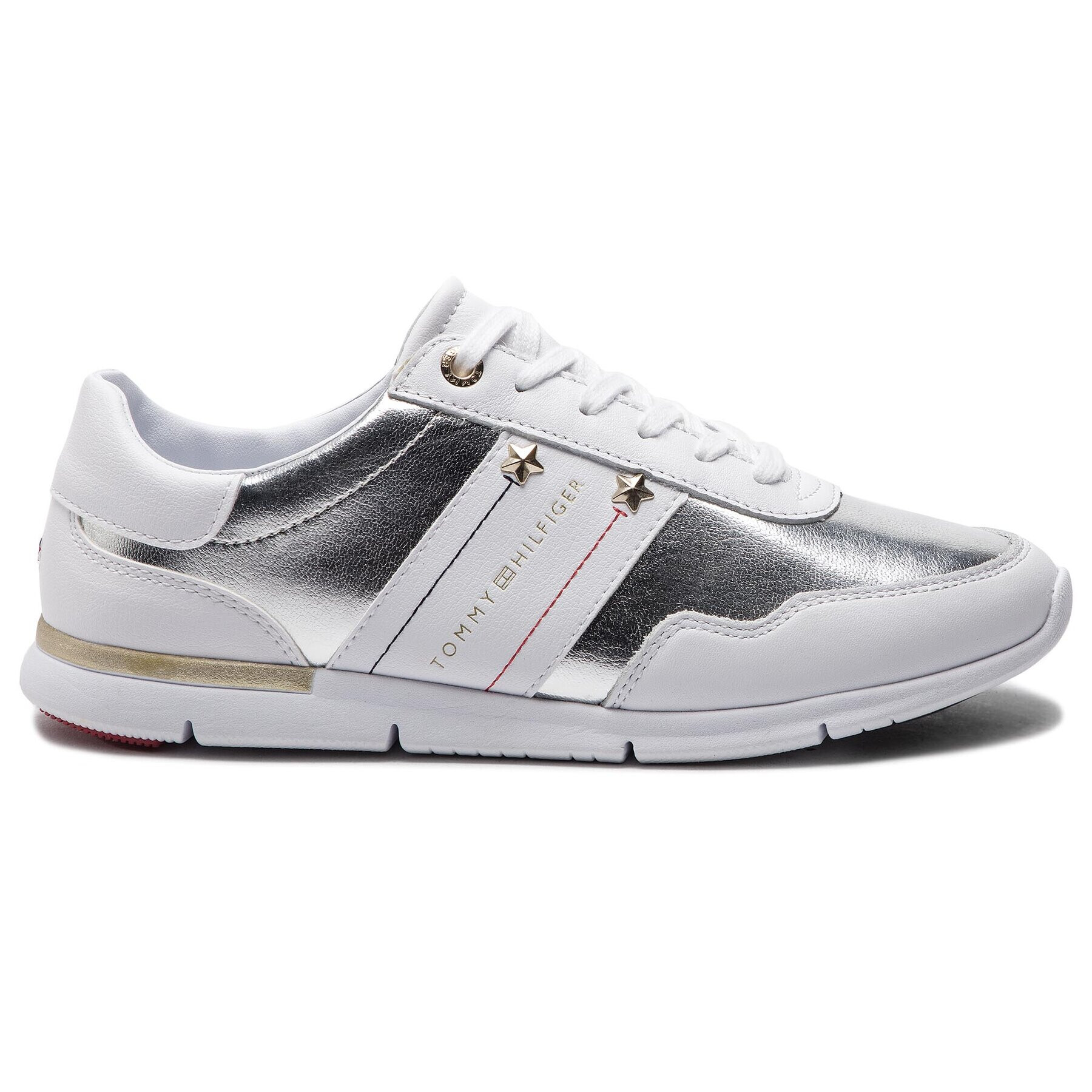 Tommy Hilfiger Сникърси Tommy Essential Leather Sneaker FW0FW03688 Бял - Pepit.bg