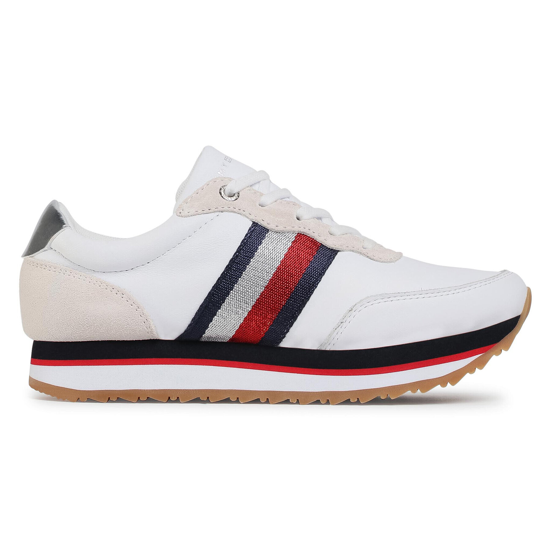 Tommy Hilfiger Сникърси Tommy Tape Sneaker FW0FW04997 Бял - Pepit.bg