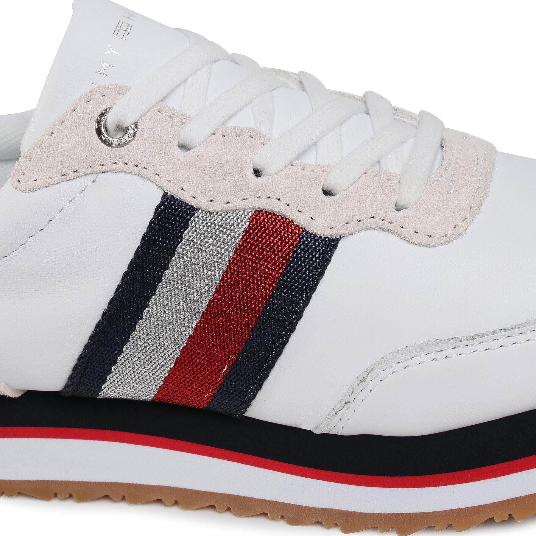 Tommy Hilfiger Сникърси Tommy Tape Sneaker FW0FW04997 Бял - Pepit.bg