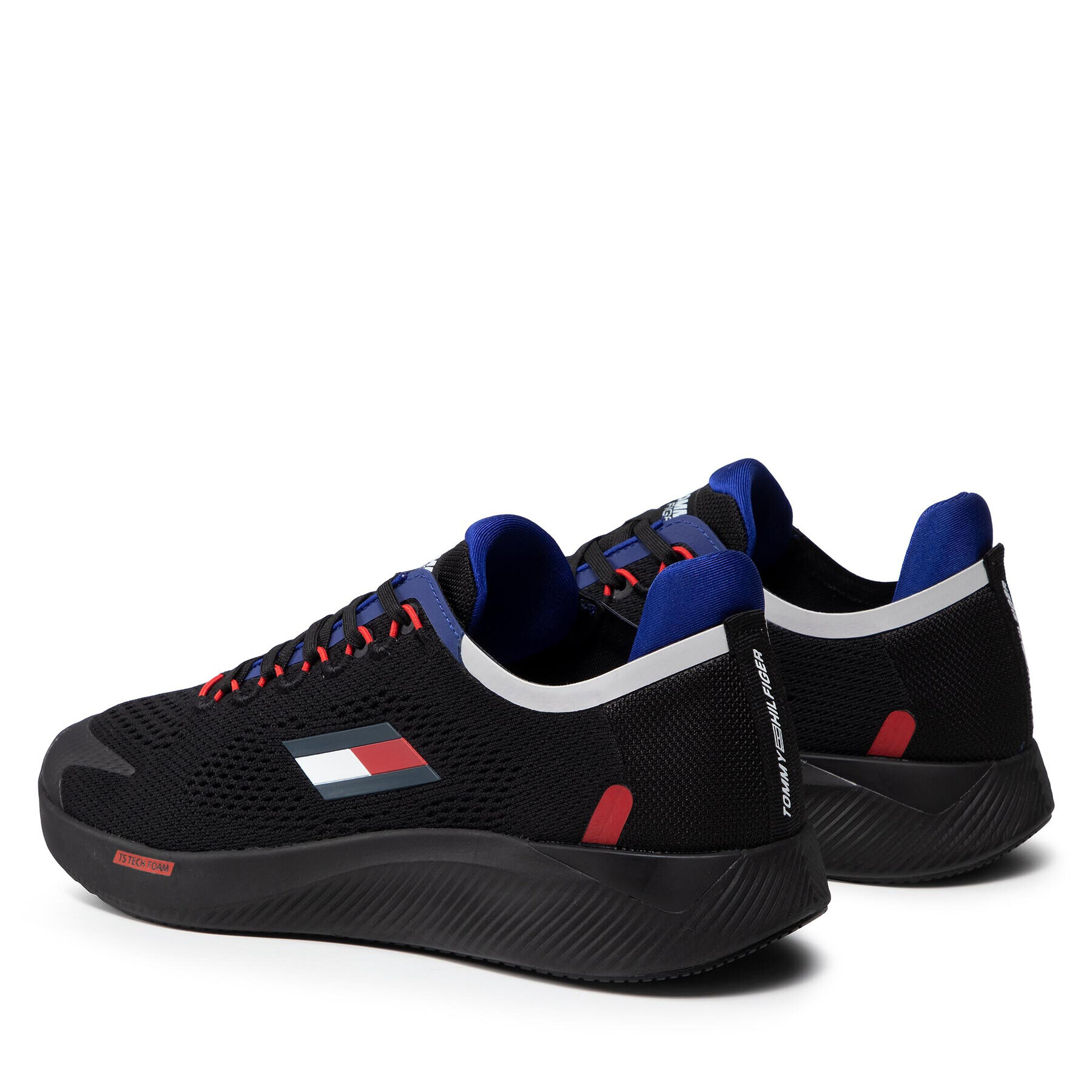Tommy Hilfiger Сникърси Ts Elite Racer 1 FD0FD00031 Черен - Pepit.bg