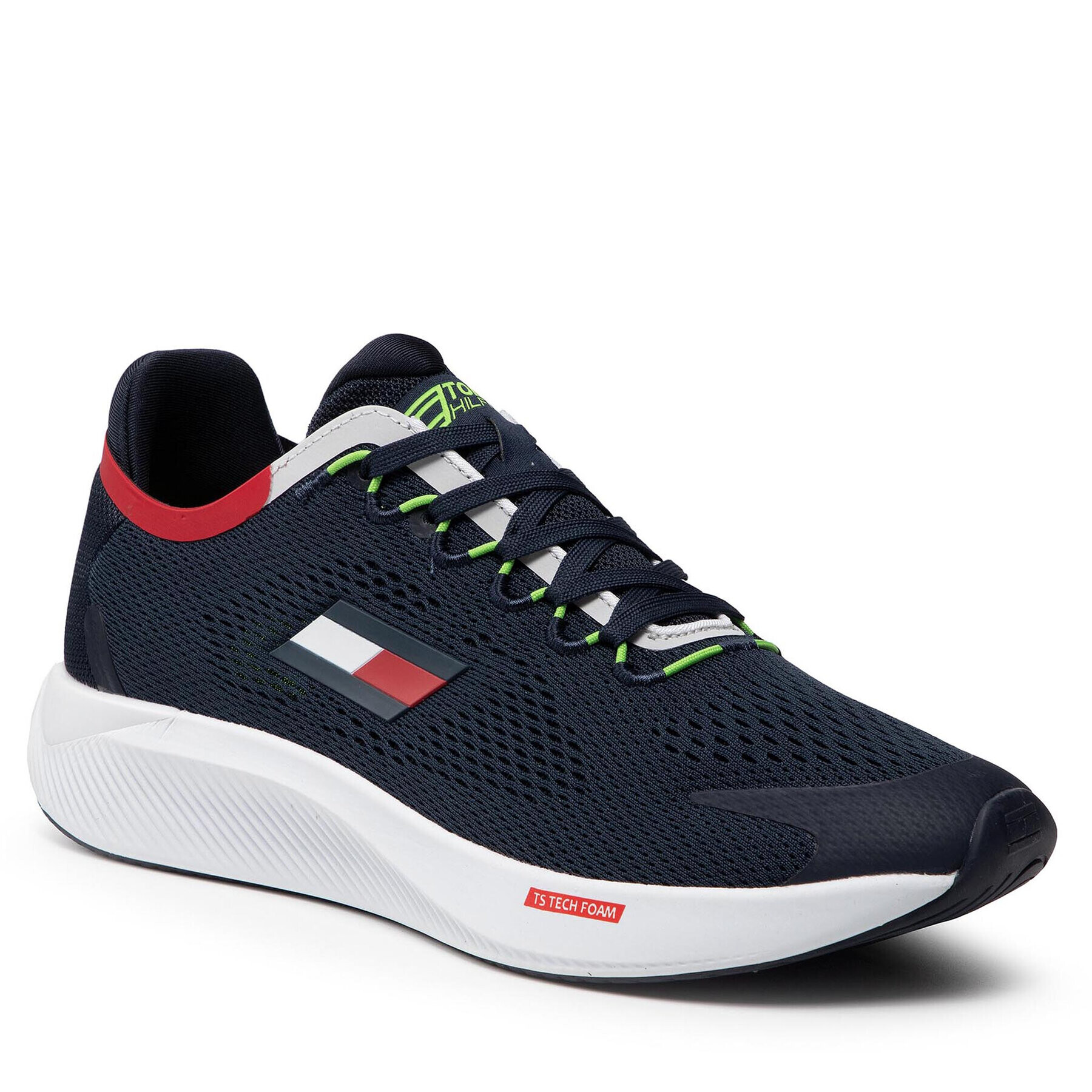 Tommy Hilfiger Сникърси Ts Elite Racer 1 FD0FD00031 Тъмносин - Pepit.bg