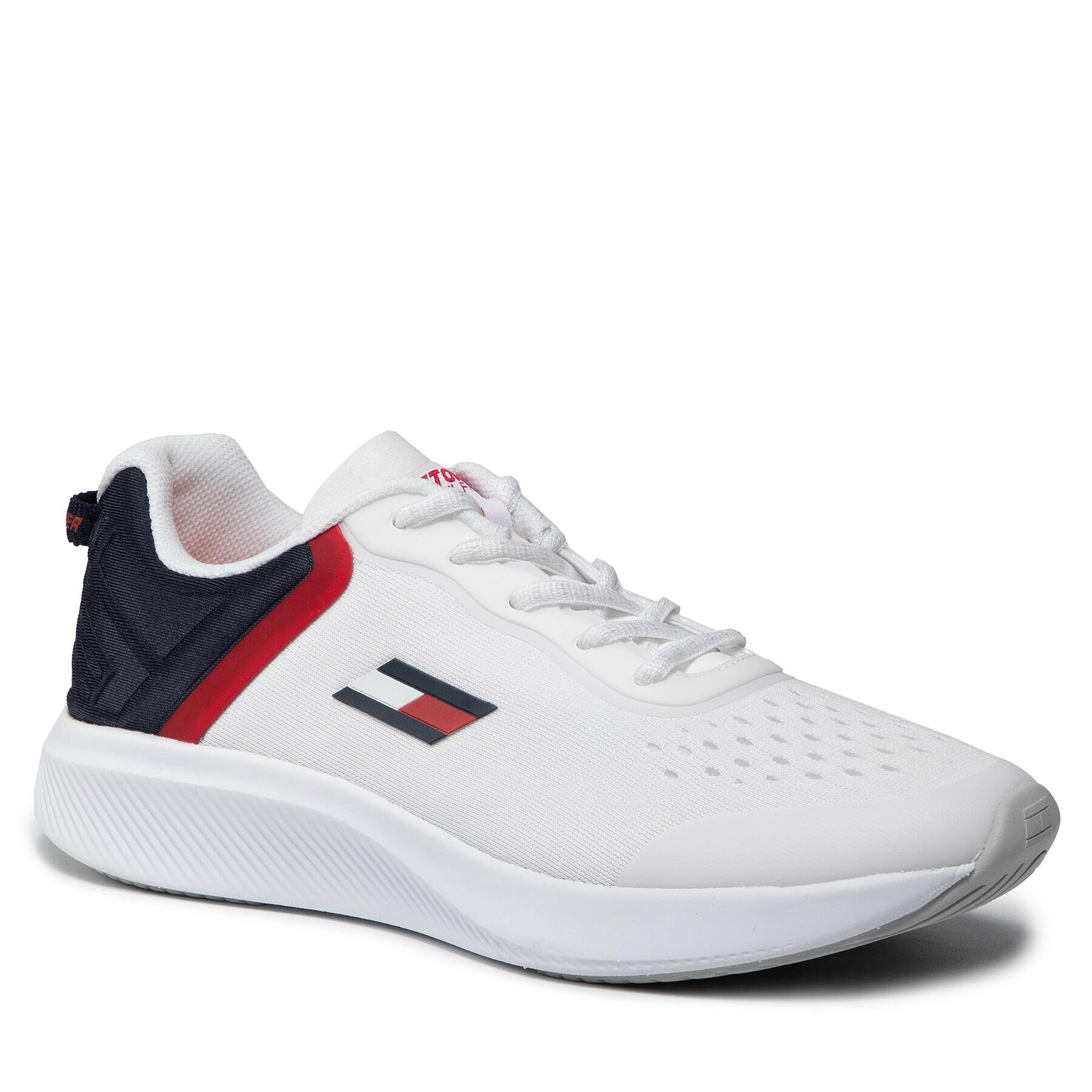 Tommy Hilfiger Сникърси Ts Pro racer Women 1 FC0FC00027 Бял - Pepit.bg