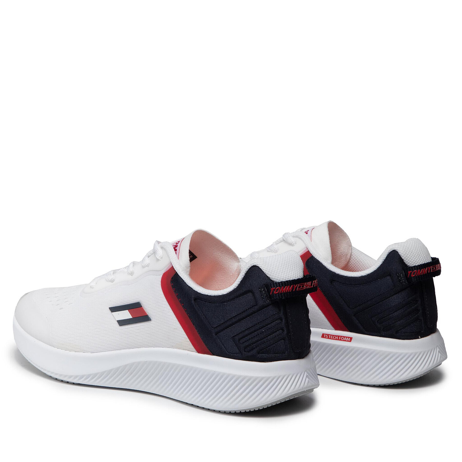 Tommy Hilfiger Сникърси Ts Pro racer Women 1 FC0FC00027 Бял - Pepit.bg