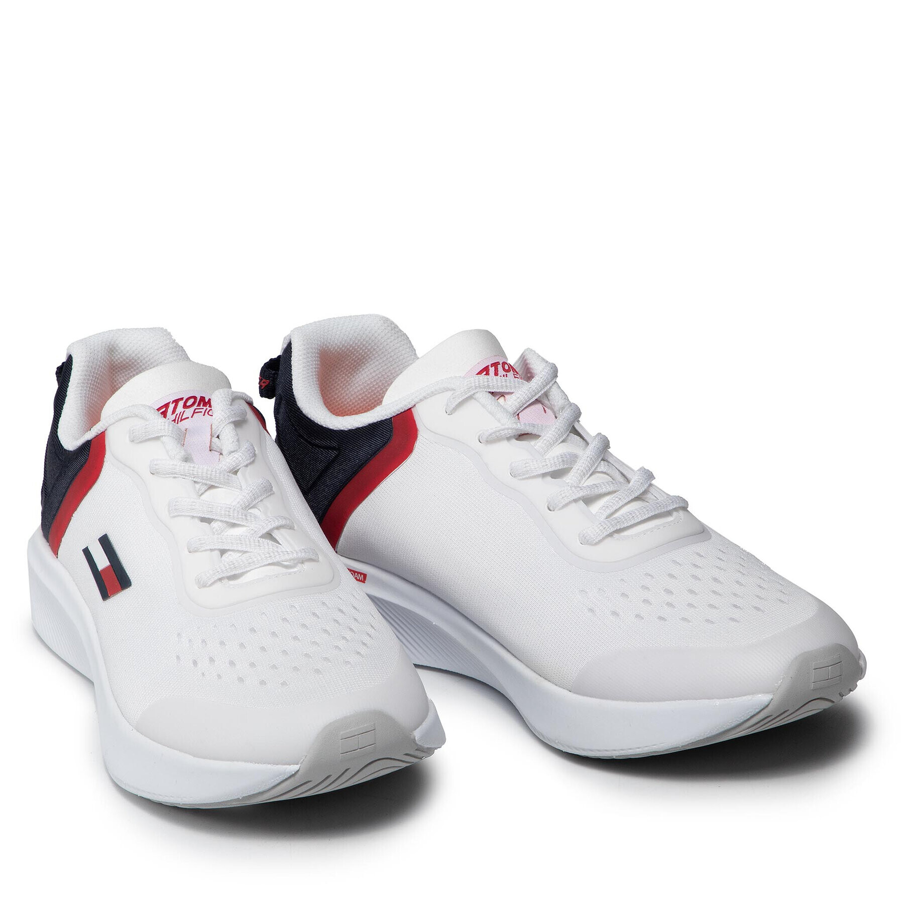 Tommy Hilfiger Сникърси Ts Pro racer Women 1 FC0FC00027 Бял - Pepit.bg