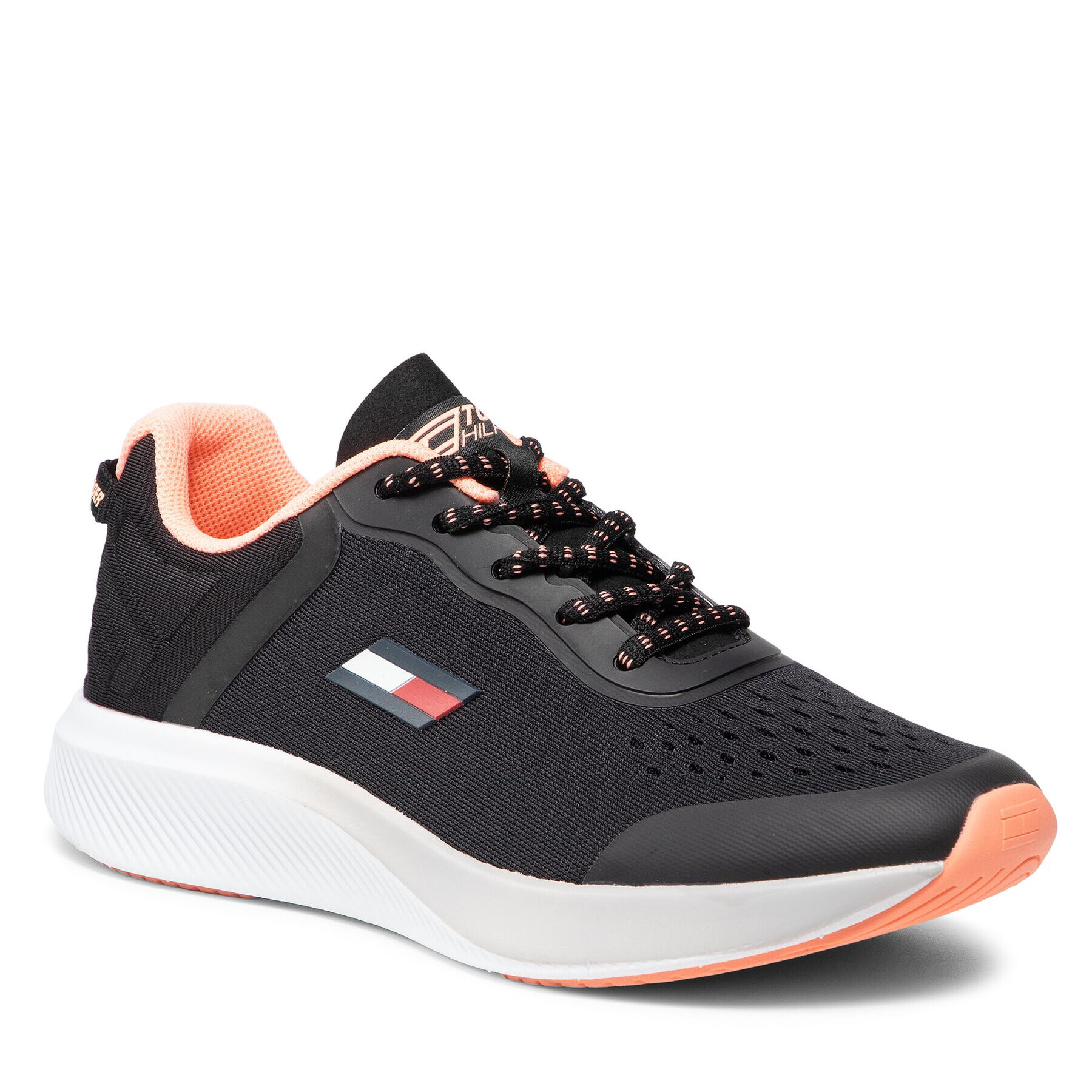 Tommy Hilfiger Сникърси Ts Pro racer Women 1 FC0FC00027 Черен - Pepit.bg