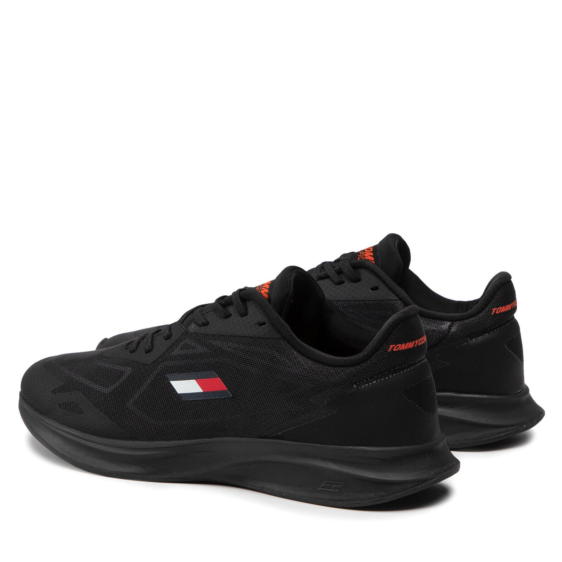 Tommy Hilfiger Сникърси Ts Sleek 1 FD0FD00034 Черен - Pepit.bg