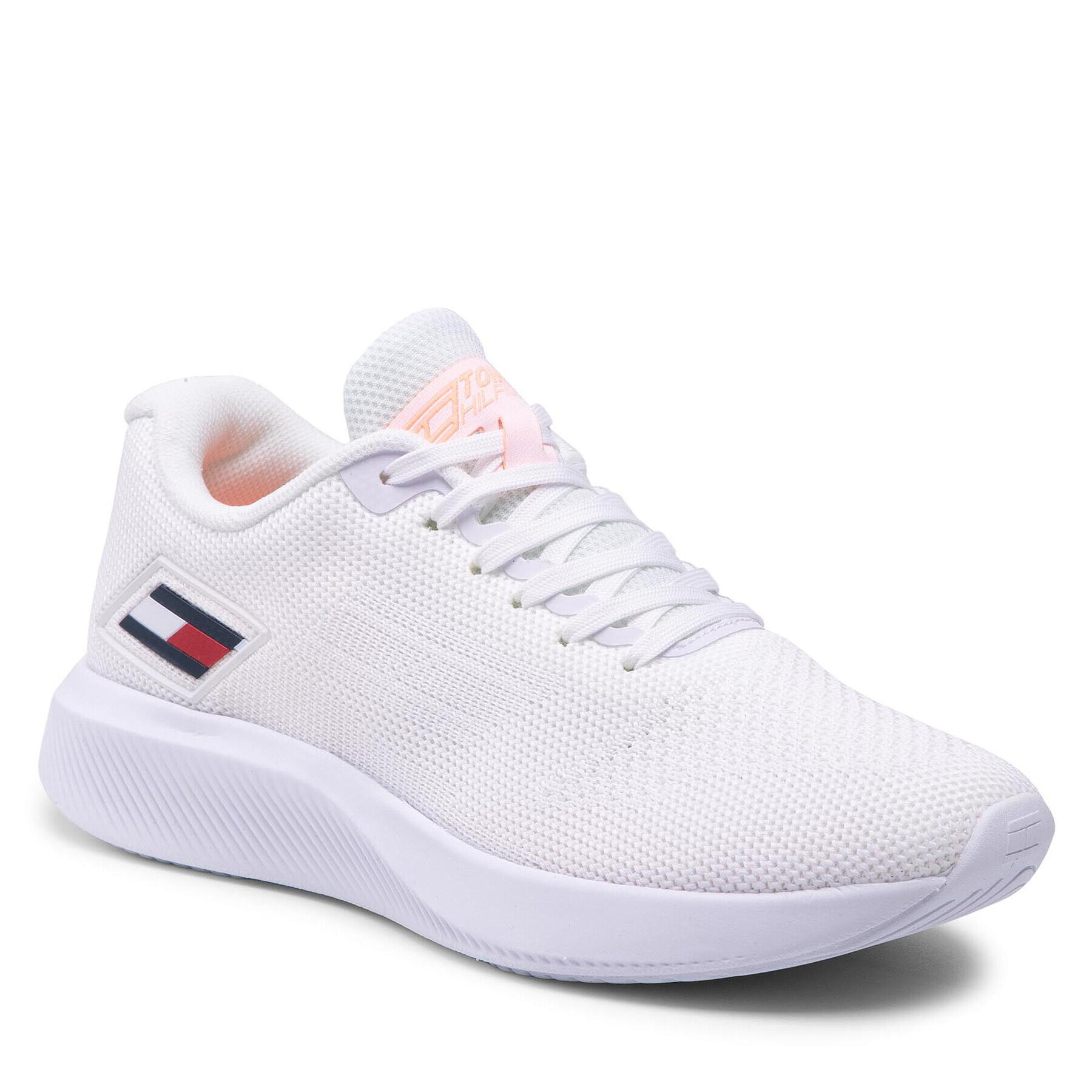 Tommy Hilfiger Сникърси Ts Sport 3 Women FC0FC00026 Бял - Pepit.bg