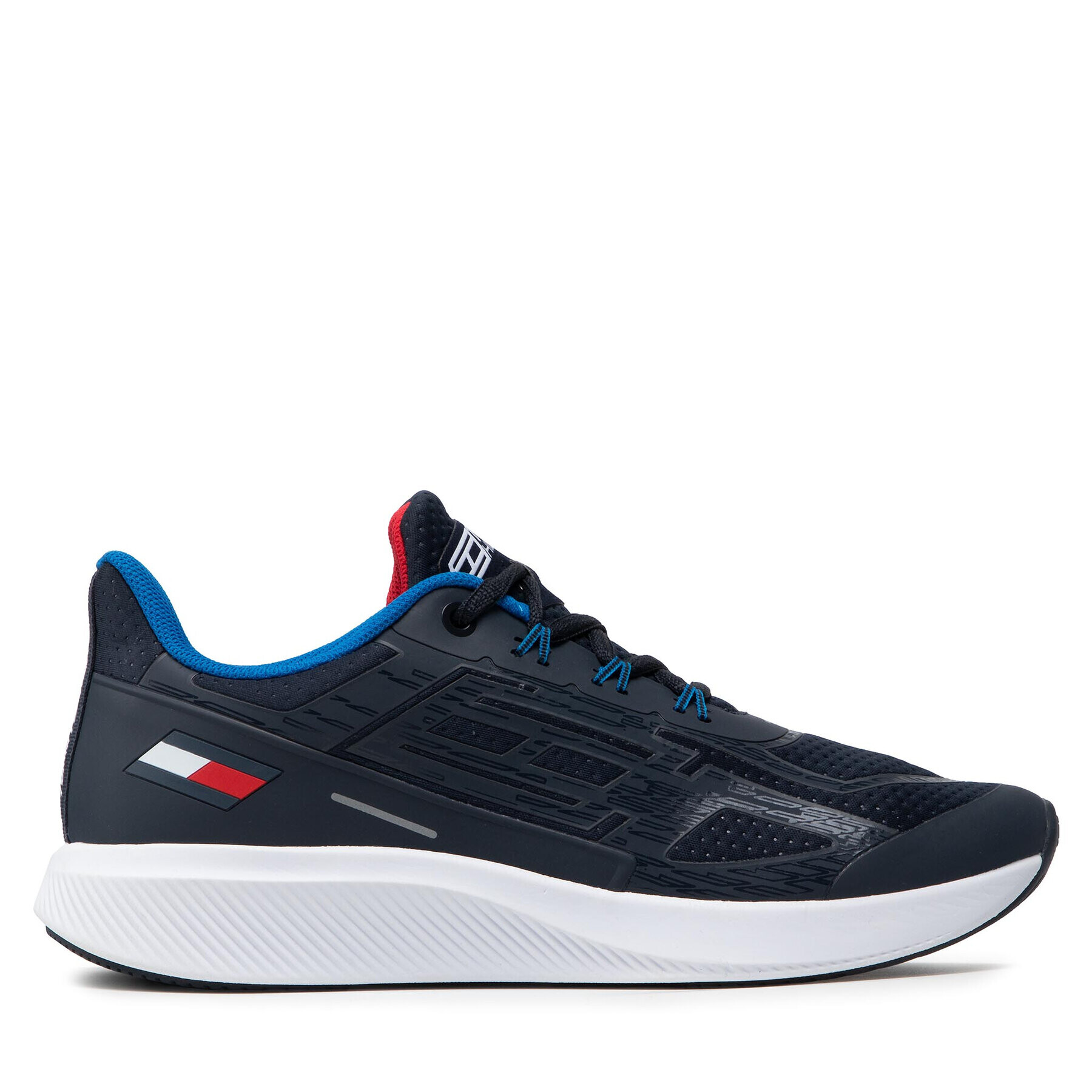 Tommy Hilfiger Сникърси Ts Sport 4 FD0FD00037 Тъмносин - Pepit.bg