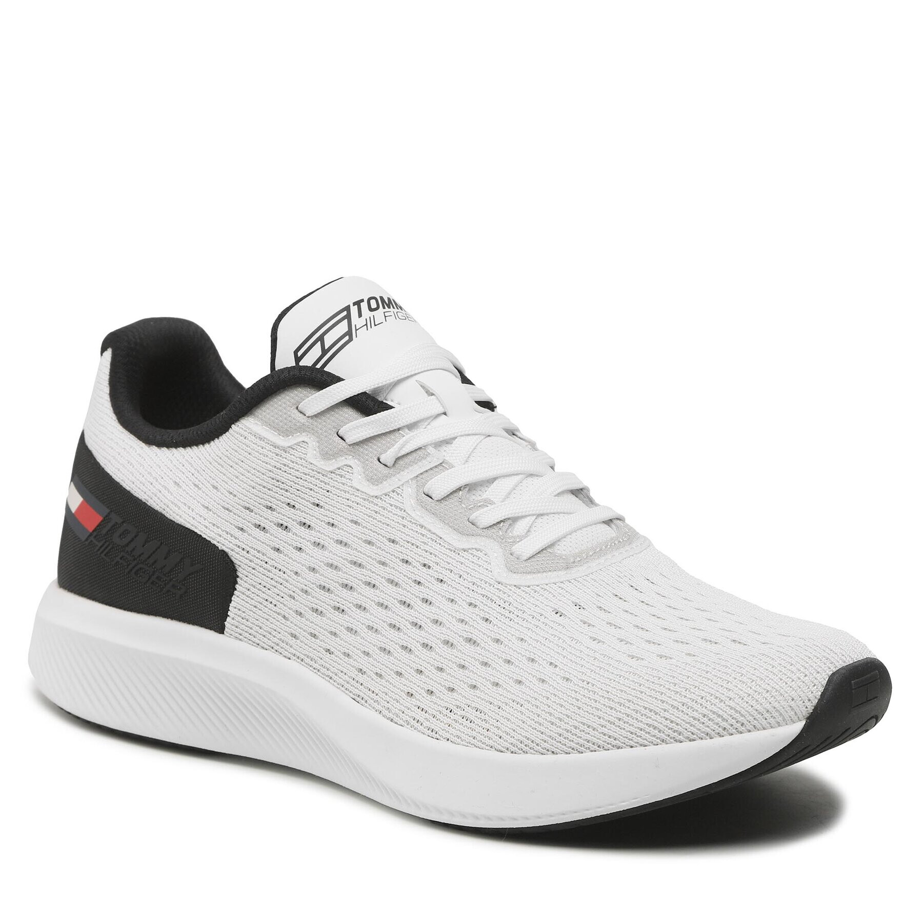 Tommy Hilfiger Сникърси Ts Sport 5 FD0FD00058 Бял - Pepit.bg
