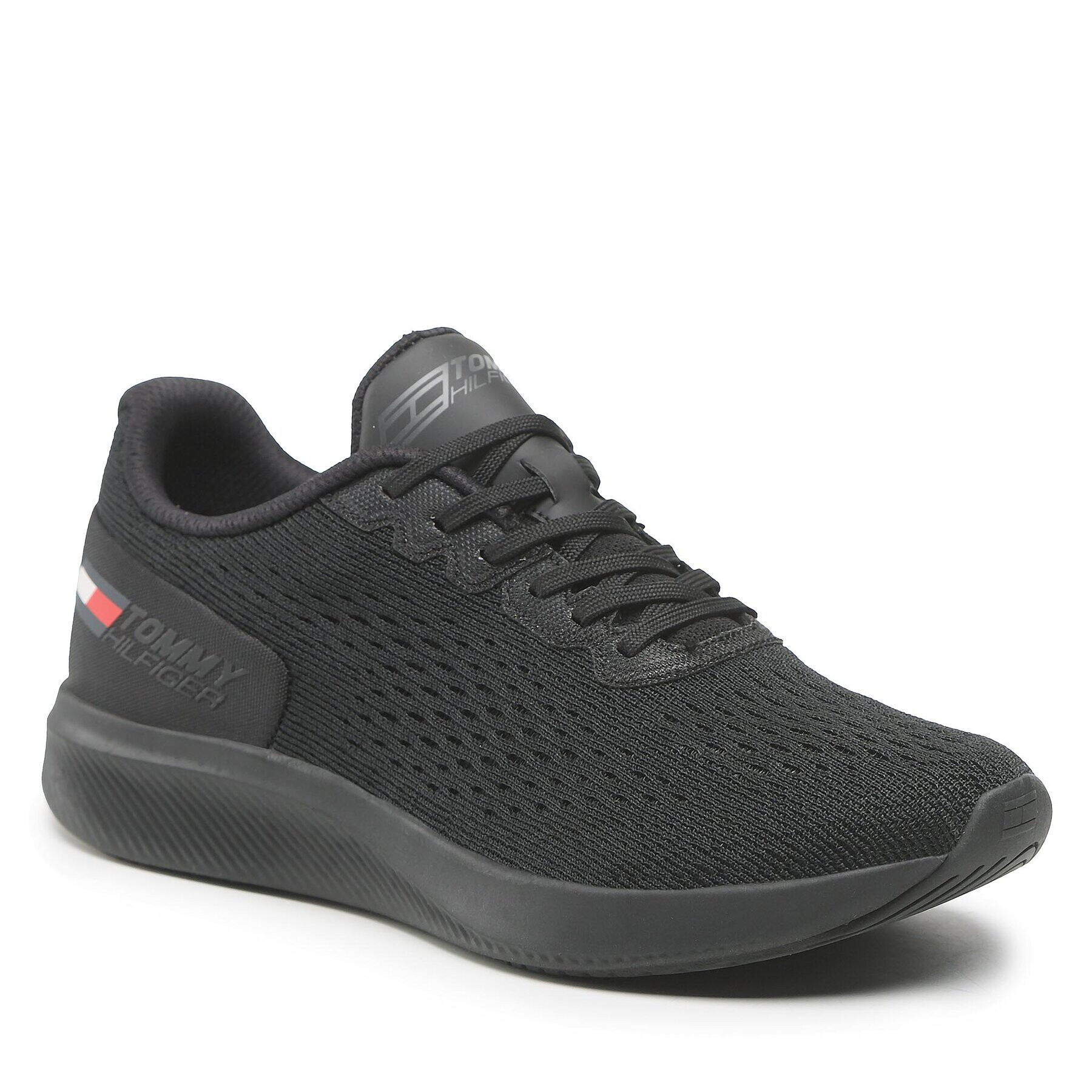 Tommy Hilfiger Сникърси Ts Sport 5 FD0FD00058 Черен - Pepit.bg