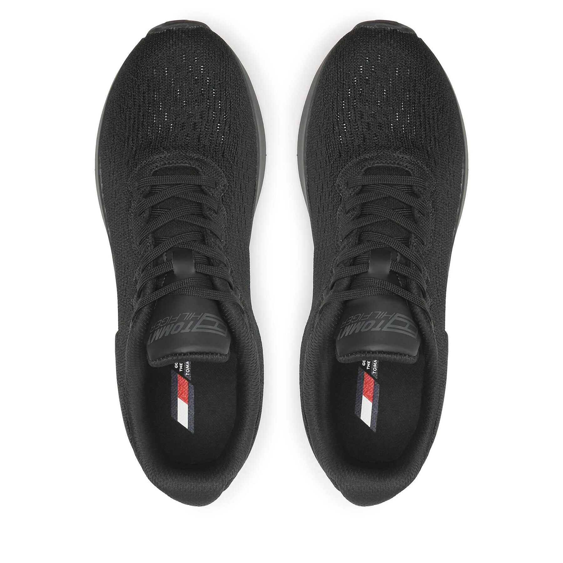Tommy Hilfiger Сникърси Ts Sport 5 FD0FD00058 Черен - Pepit.bg