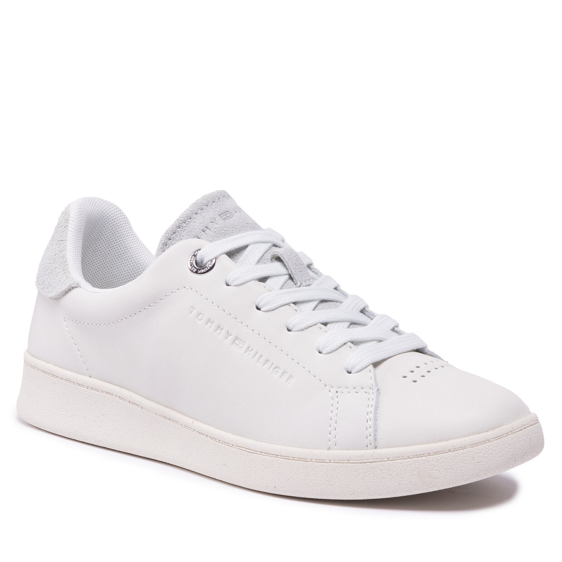 Tommy Hilfiger Сникърси Tw W Undyed Cupsole FW0FW06452 Бял - Pepit.bg