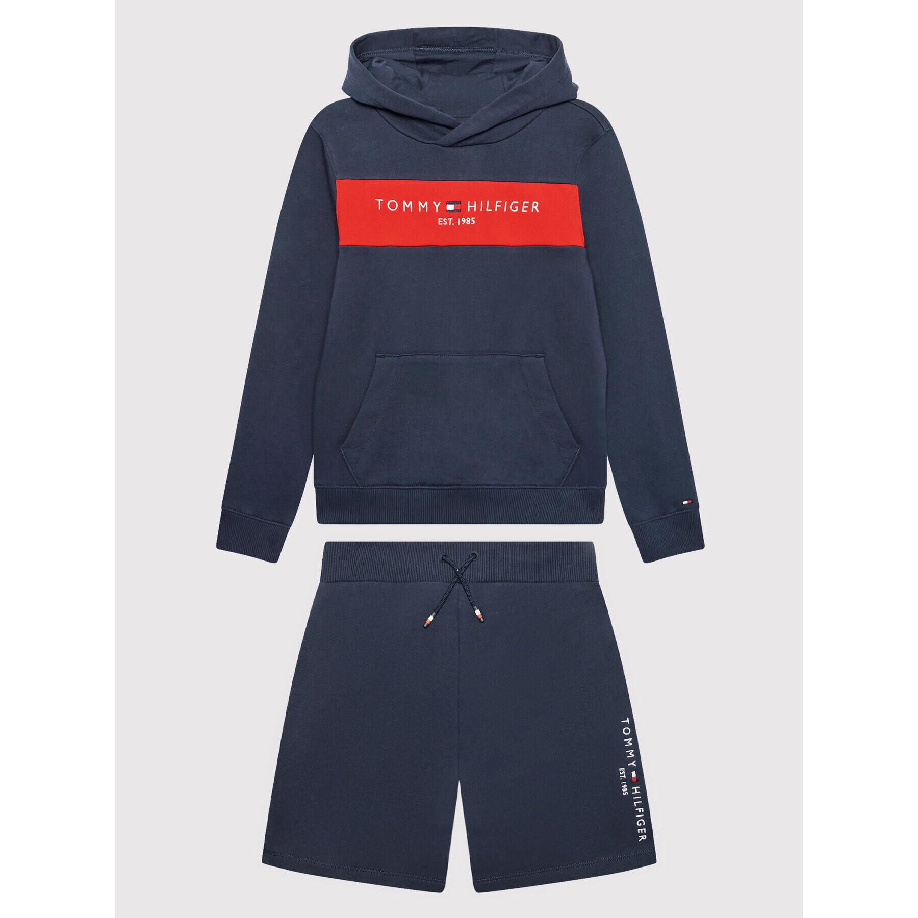 Tommy Hilfiger Спортен екип Essential KB0KB07349 Тъмносин Regular Fit - Pepit.bg