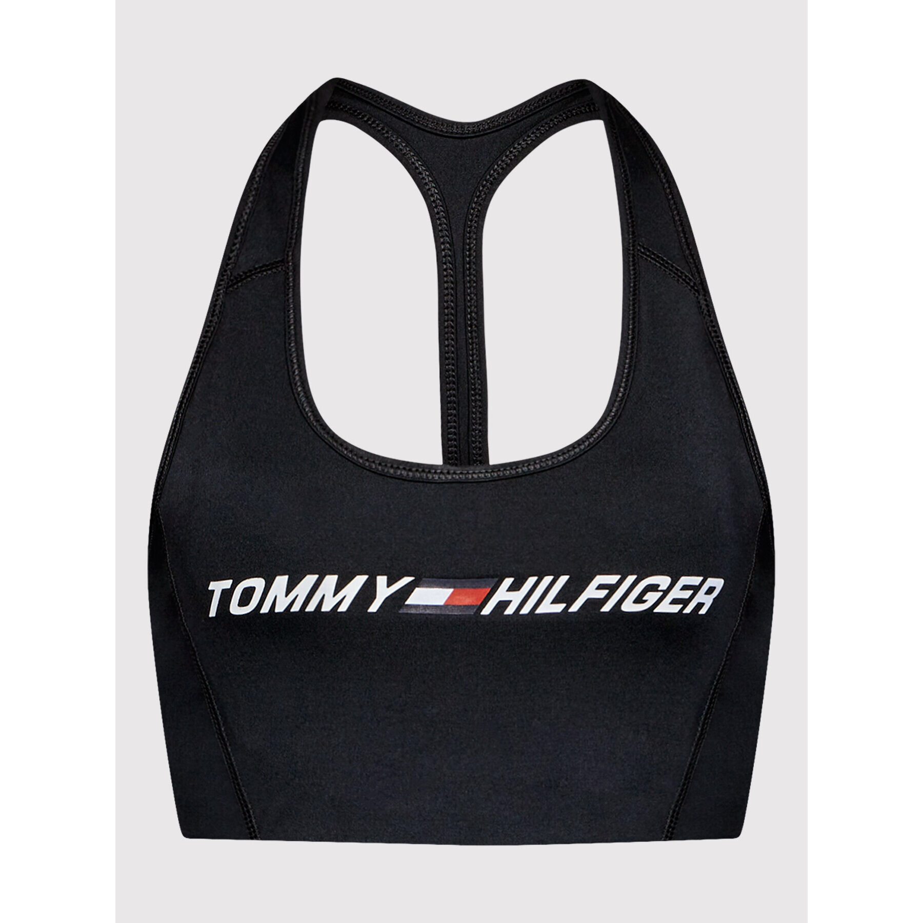 Tommy Hilfiger Спортен сутиен Intensity Graphic S10S100973 Тъмносин - Pepit.bg