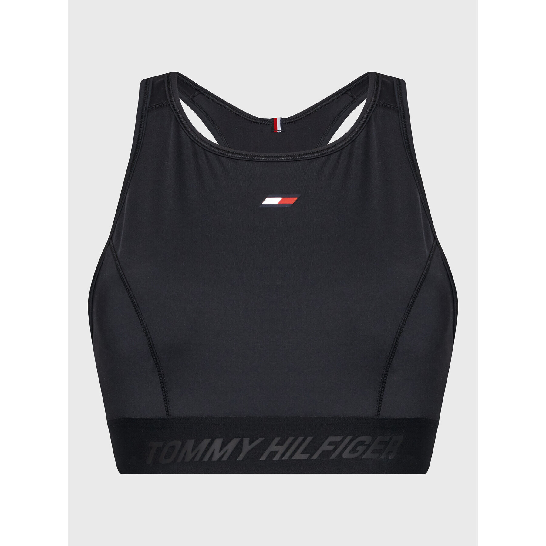 Tommy Hilfiger Спортен сутиен Mid Intensity S10S101359 Черен - Pepit.bg