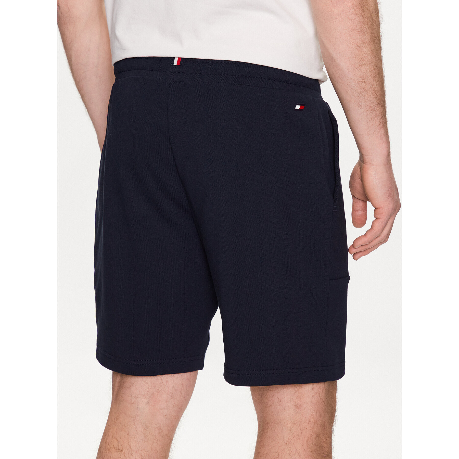 Tommy Hilfiger Спортни шорти Graphic MW0MW30413 Тъмносин Regular Fit - Pepit.bg