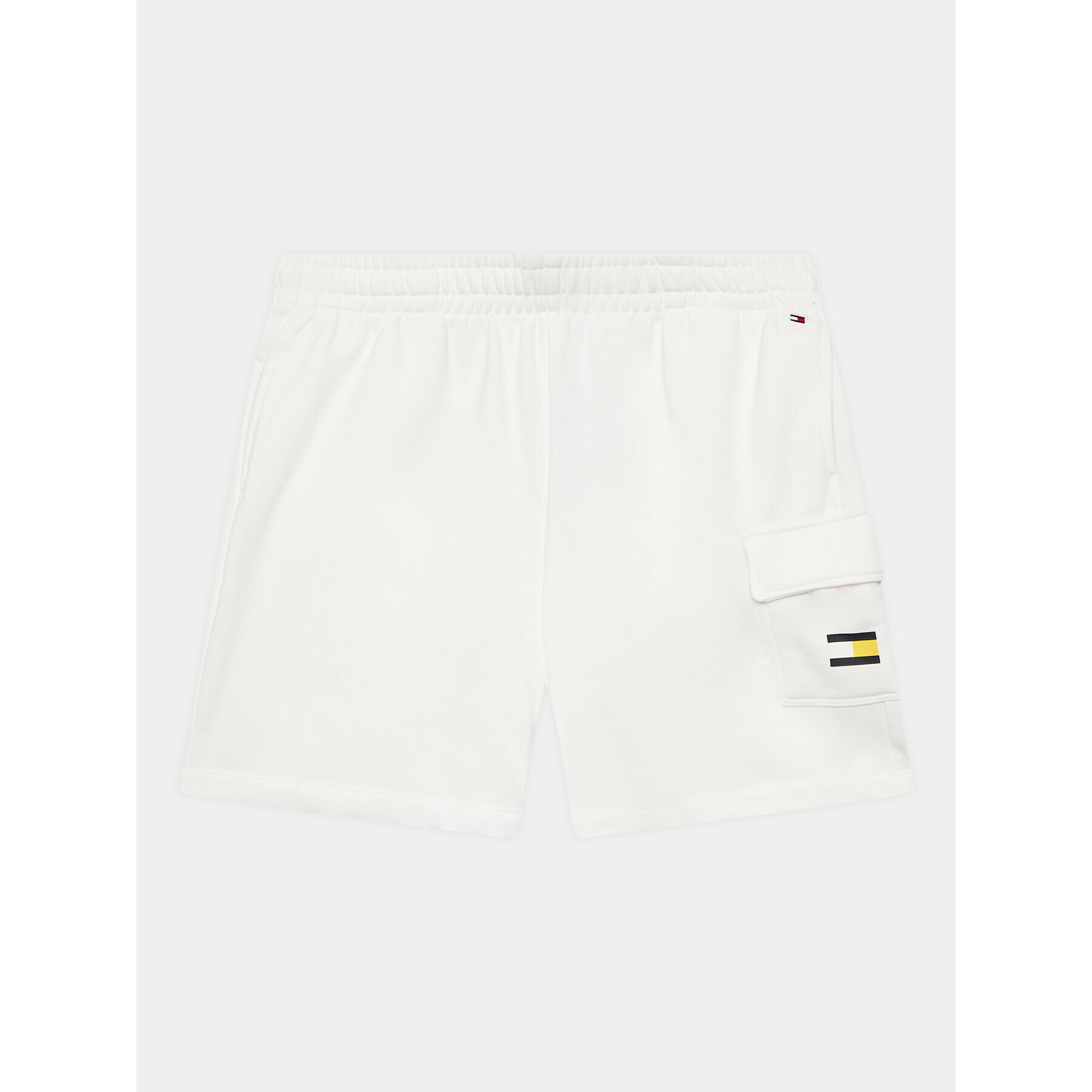 Tommy Hilfiger Спортни шорти KB0KB08096 D Бял Regular Fit - Pepit.bg