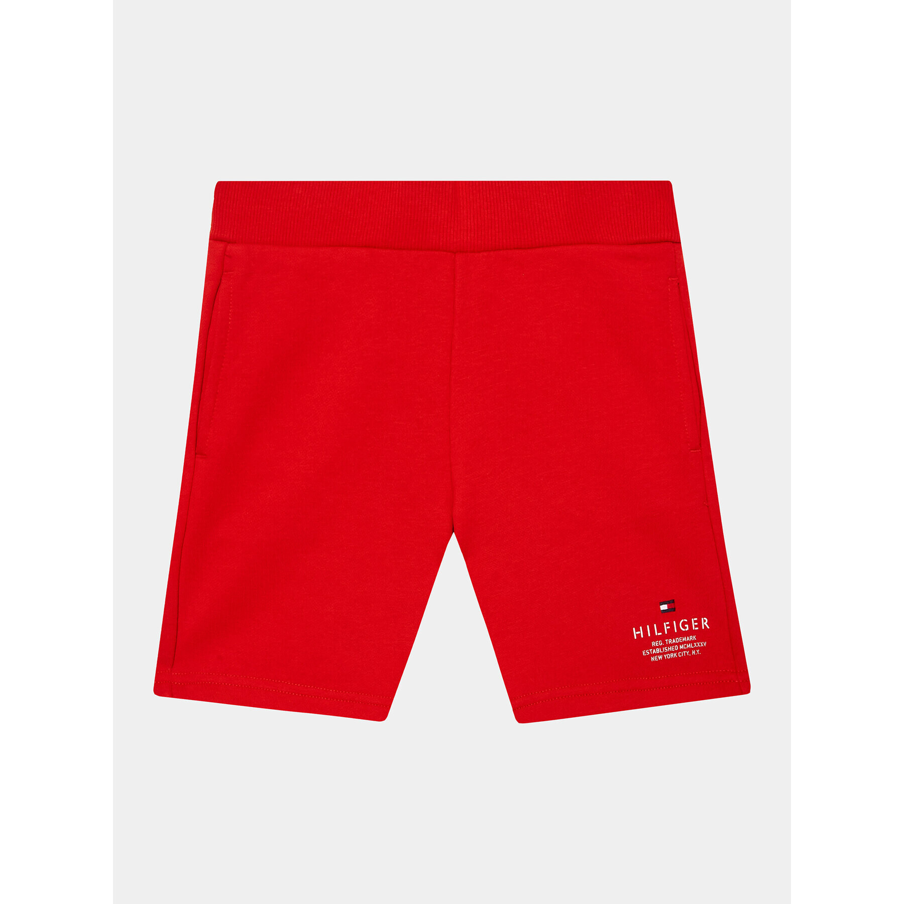 Tommy Hilfiger Спортни шорти KB0KB08115 D Червен Regular Fit - Pepit.bg