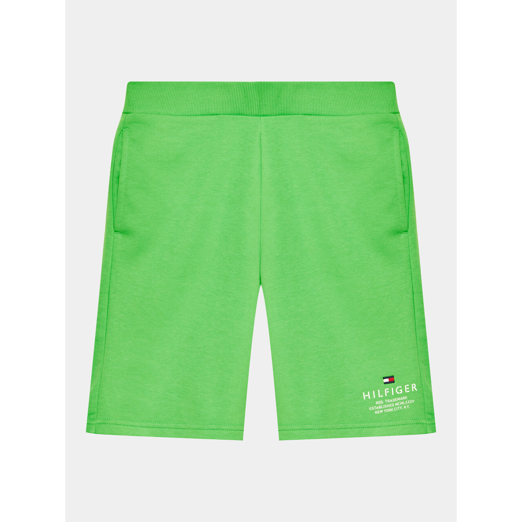 Tommy Hilfiger Спортни шорти KB0KB08115 D Зелен Regular Fit - Pepit.bg