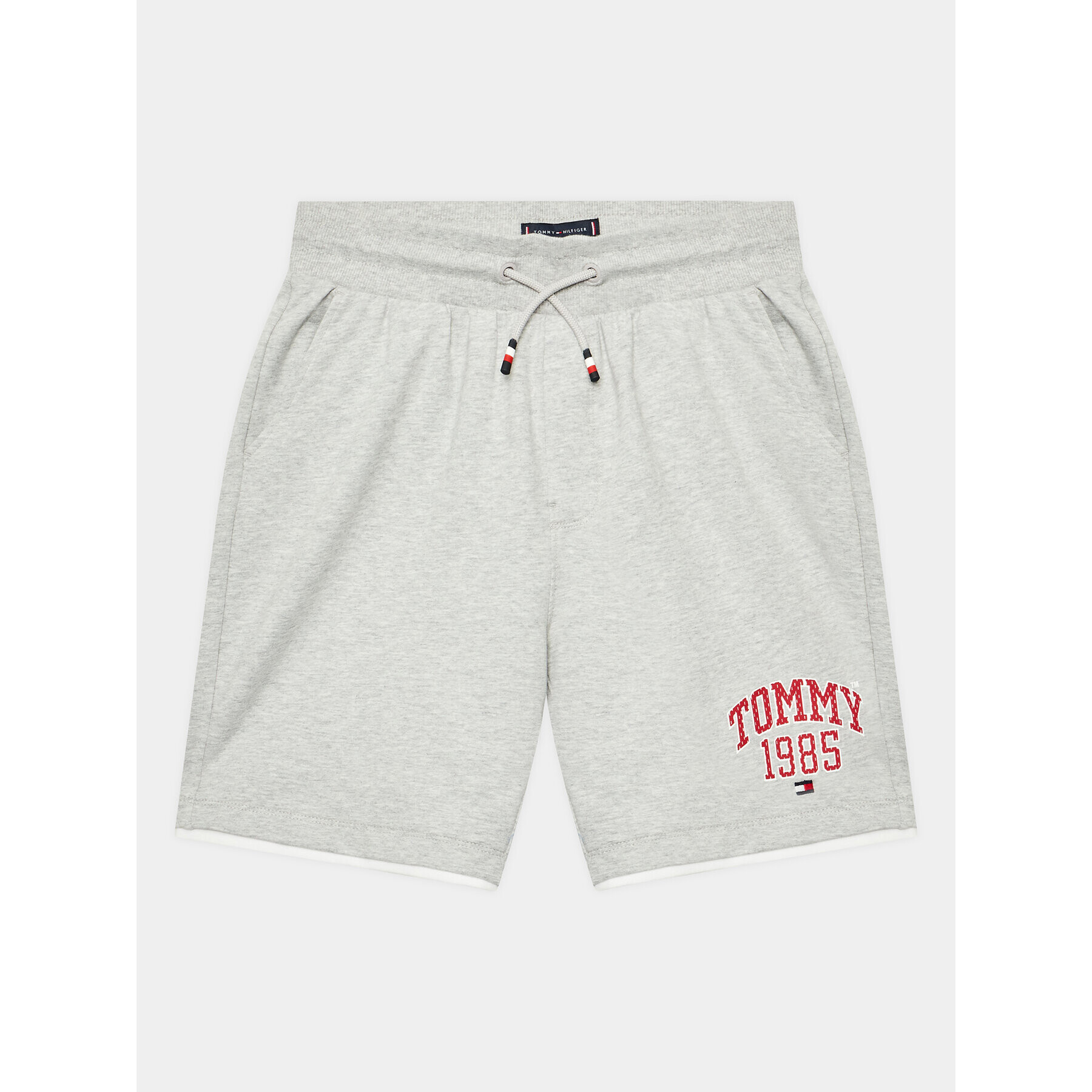 Tommy Hilfiger Спортни шорти KB0KB08118 D Сив Regular Fit - Pepit.bg