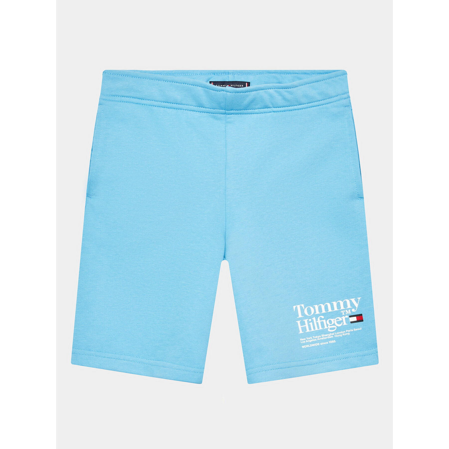 Tommy Hilfiger Спортни шорти KB0KB08119 D Син Regular Fit - Pepit.bg