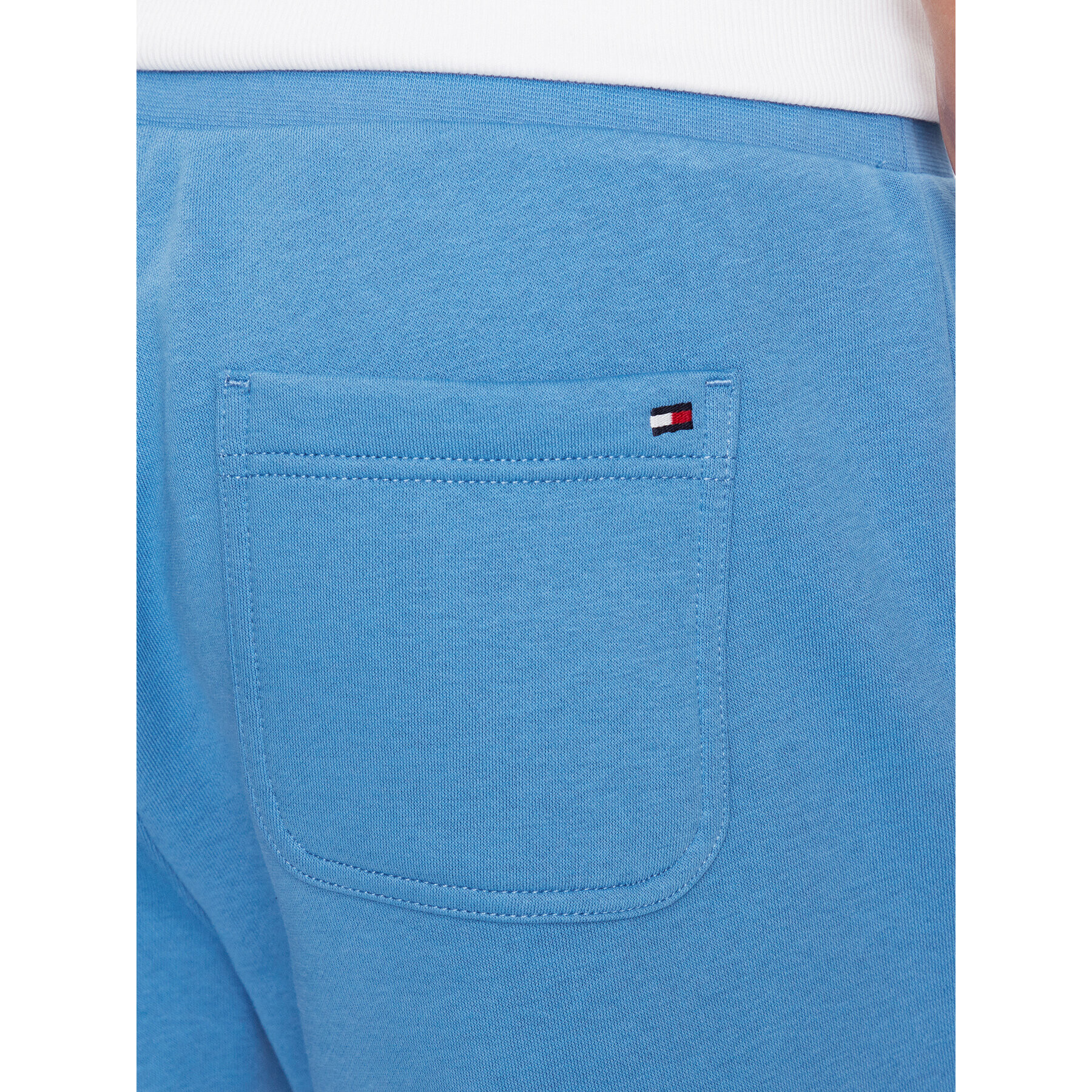 Tommy Hilfiger Спортни шорти Logo MW0MW22198 Син Regular Fit - Pepit.bg