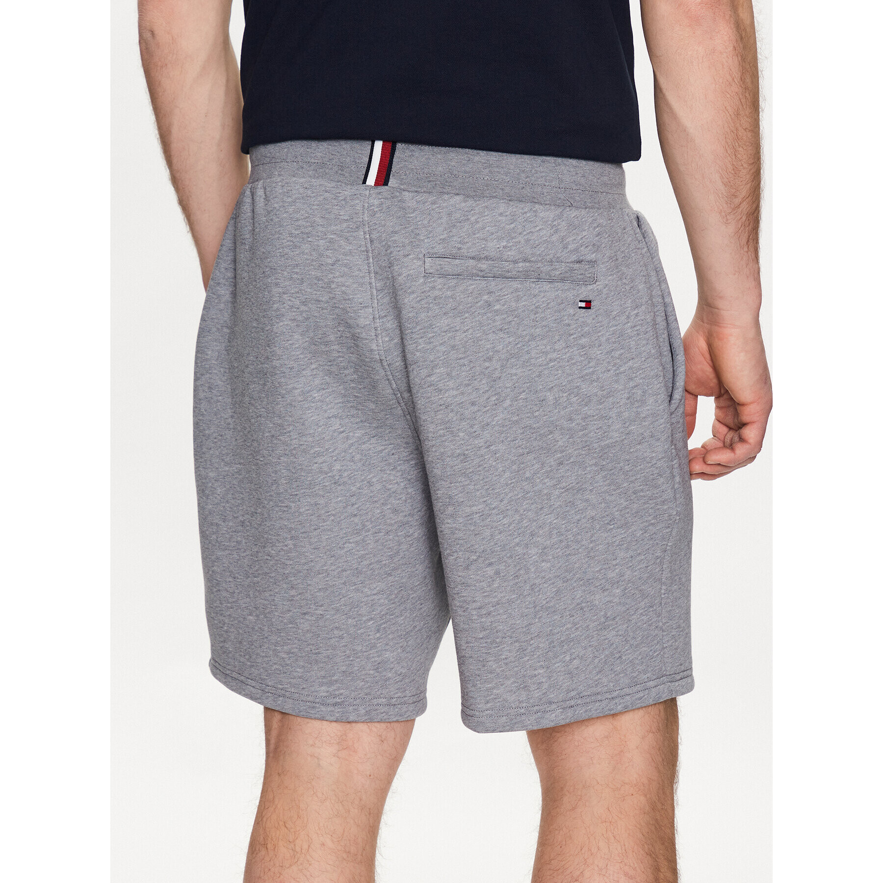 Tommy Hilfiger Спортни шорти MW0MW30032 Сив Regular Fit - Pepit.bg