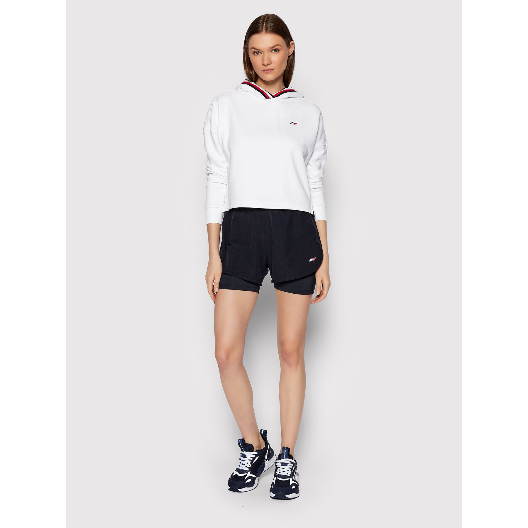 Tommy Hilfiger Спортни шорти Performance 2-In-1 S10S101148 Тъмносин Regular Fit - Pepit.bg