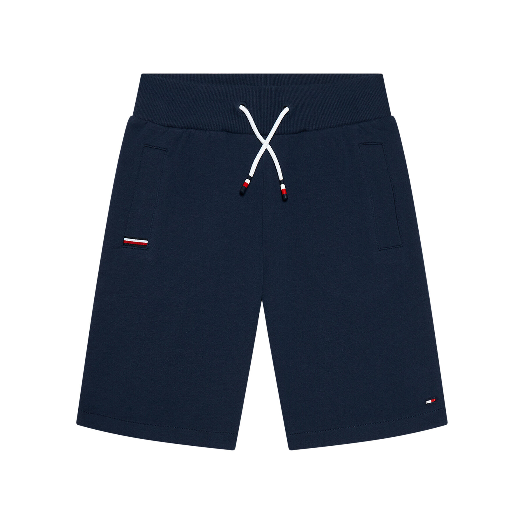 Tommy Hilfiger Спортни шорти Rib Insert KB0KB06597 D Тъмносин Regular Fit - Pepit.bg